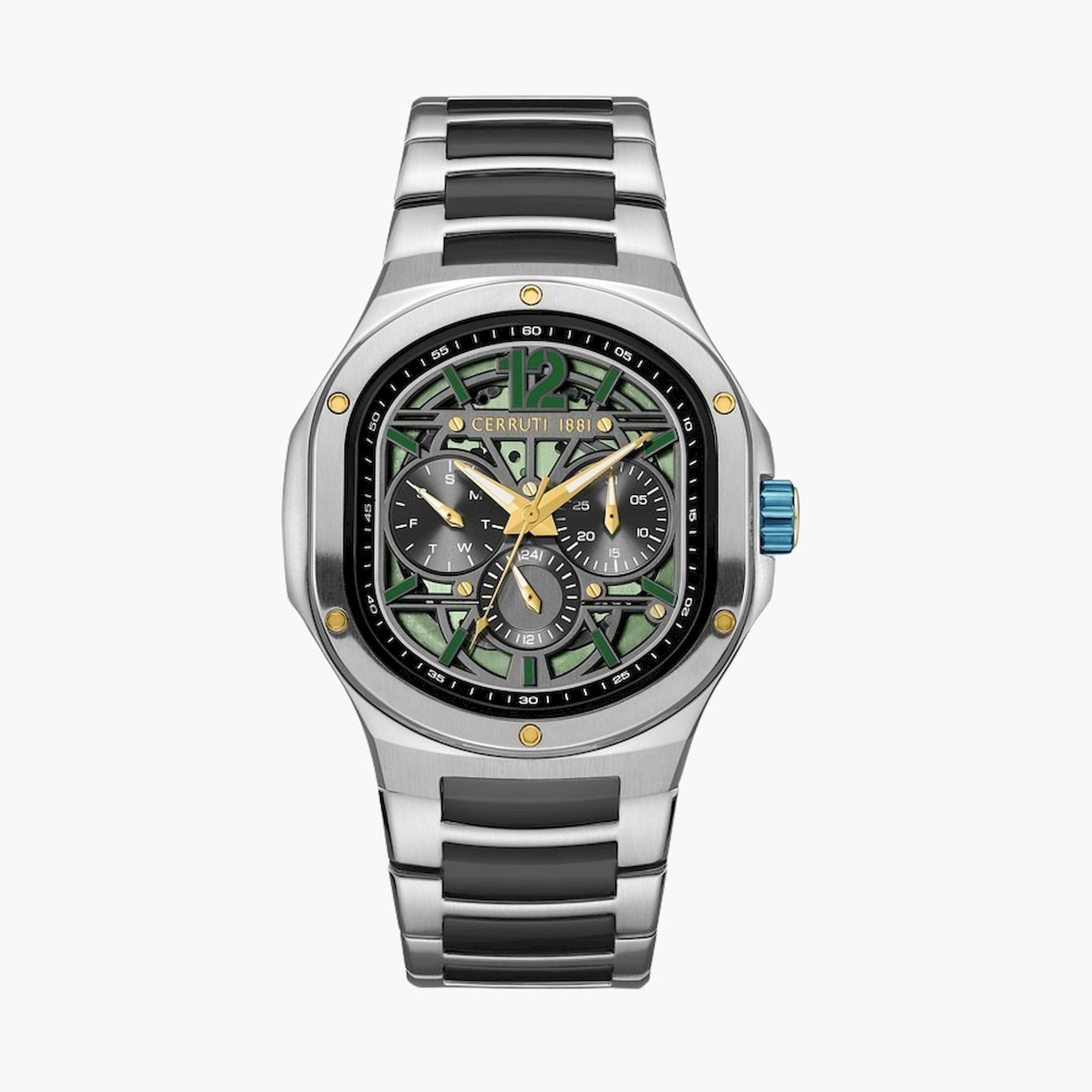 تشيروتي 1881- ساعة  كرونوغراف  للرجال  سوار ستانلس ستيل   51مم ألوان متعددة | CIWGK0072303-men-watchesandjewellery-watches-image-1