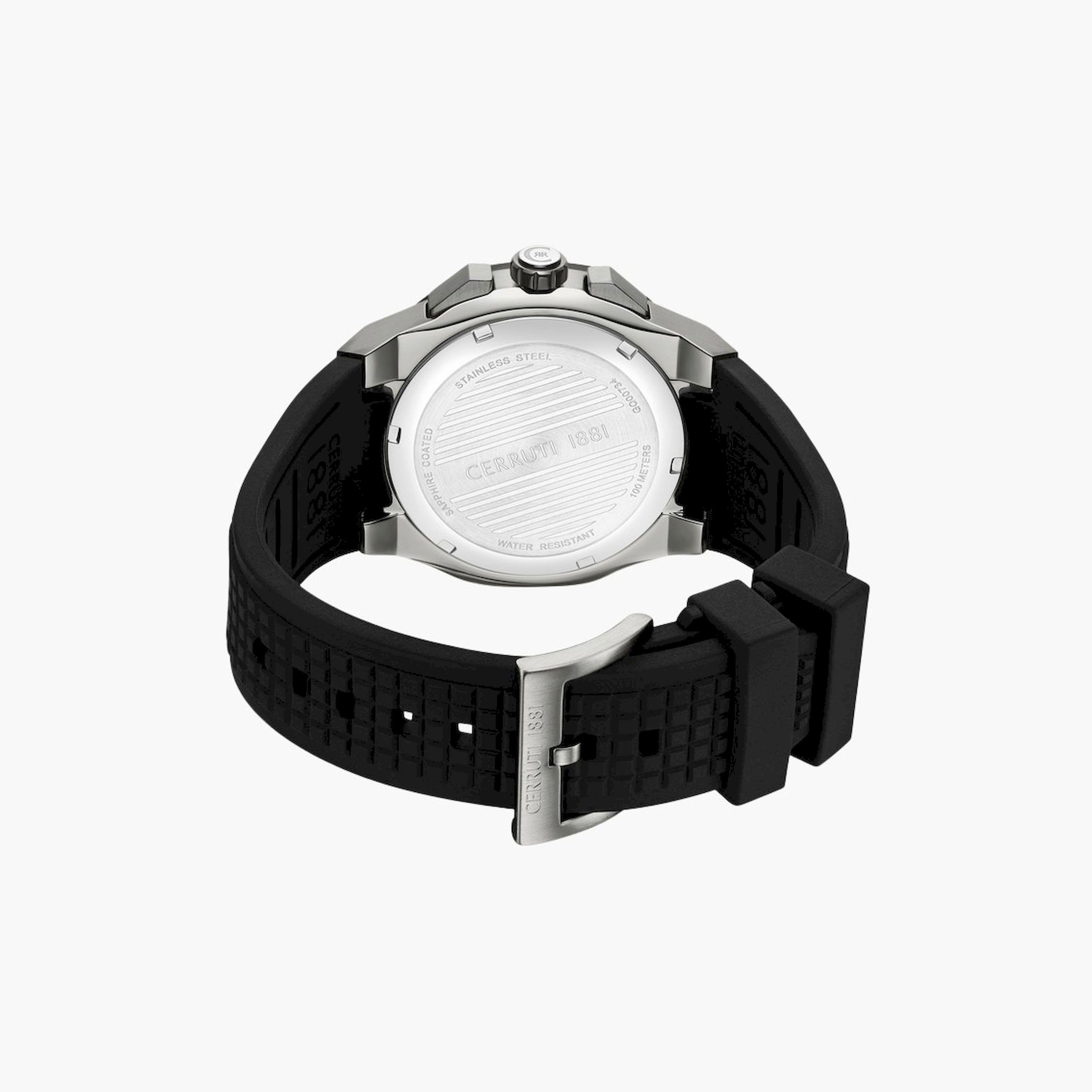 تشيروتي 1881- ساعة  كرونوغراف  للرجال  سوار ستانلس ستيل   47مم  لون أسود | CIWGQ0073401-men-watchesandjewellery-watches-image-3