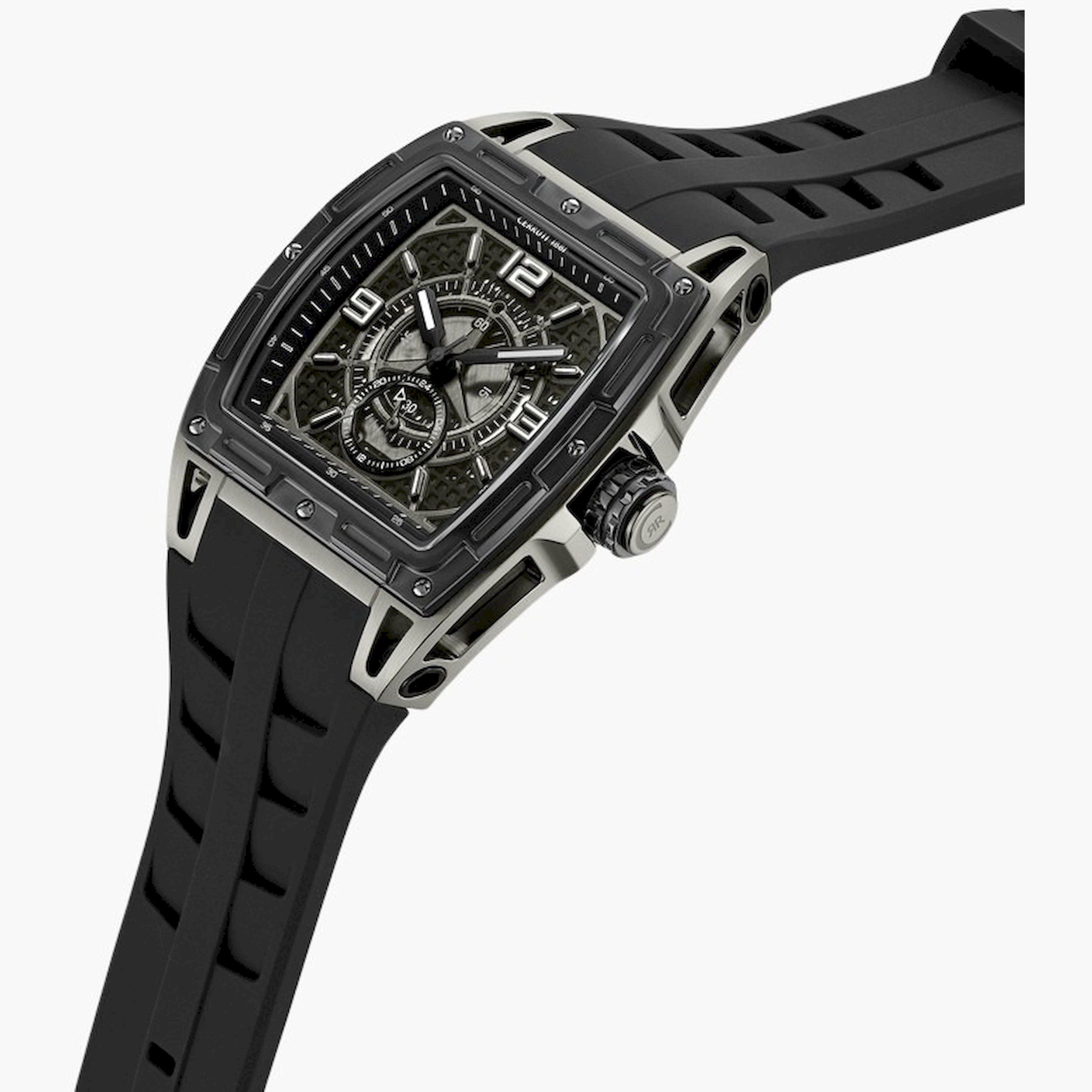 Cerruti 1881 Belluno Men's 55MM Black Chronograph Stainless Steel Strap Watch | CIWGQ0073702-men-watchesandjewellery-watches-image-2