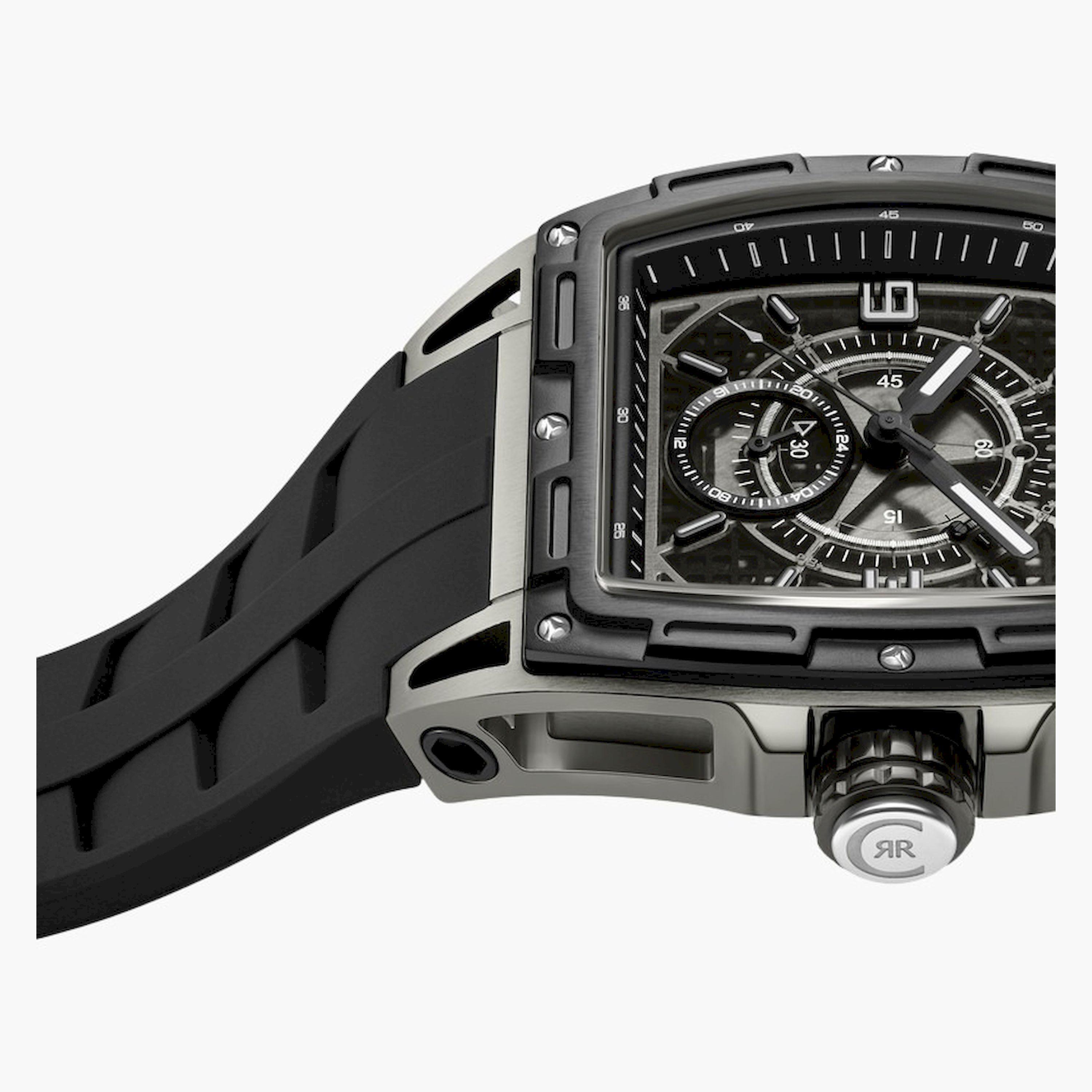 Cerruti 1881 Belluno Men's 55MM Black Chronograph Stainless Steel Strap Watch | CIWGQ0073702-men-watchesandjewellery-watches-image-4