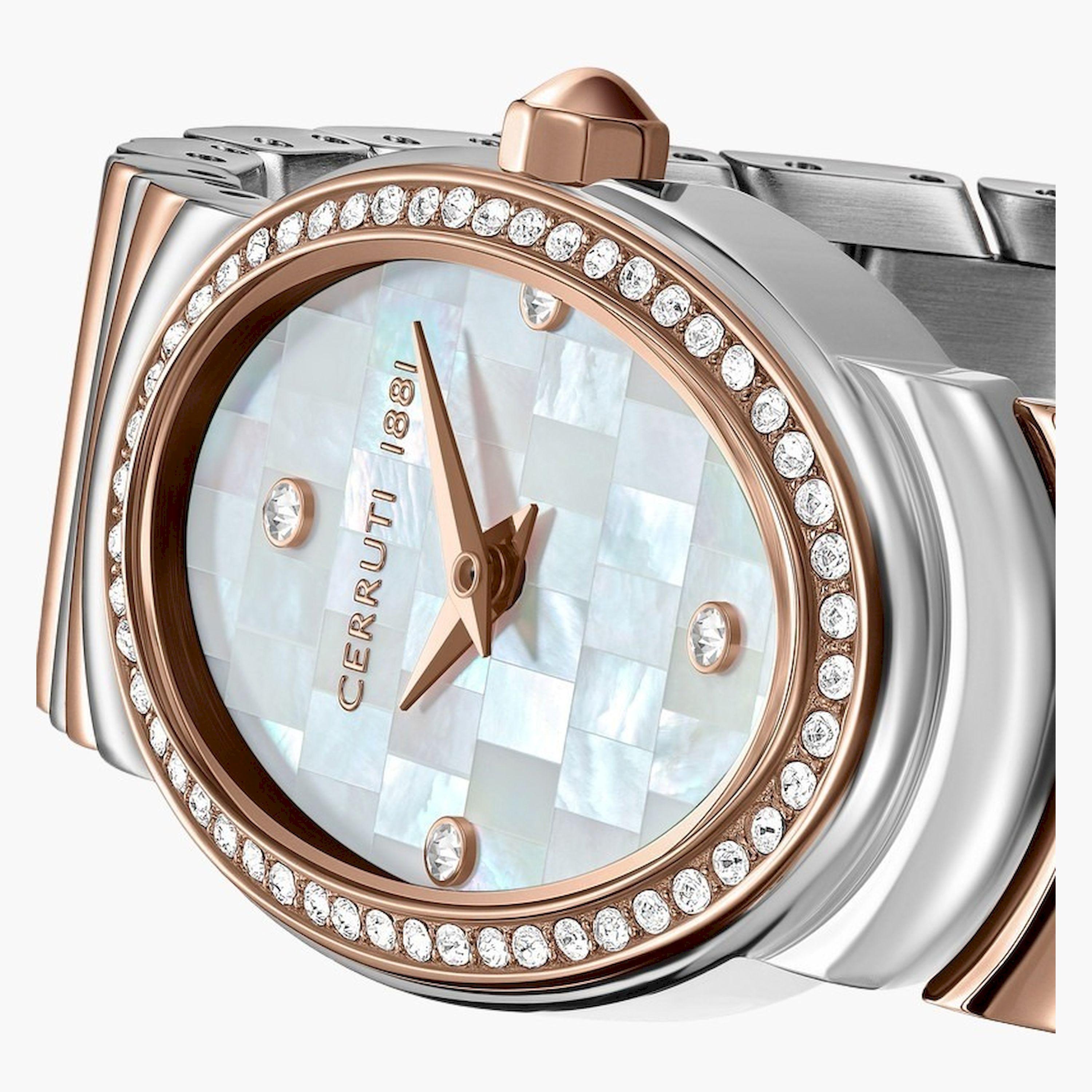تشيروتي 1881- ساعة  تناظرية  للنساء  سوار ستانلس ستيل   28مم ألوان متعددة | CIWLG0072509-women-watchesandjewellery-watches-image-4