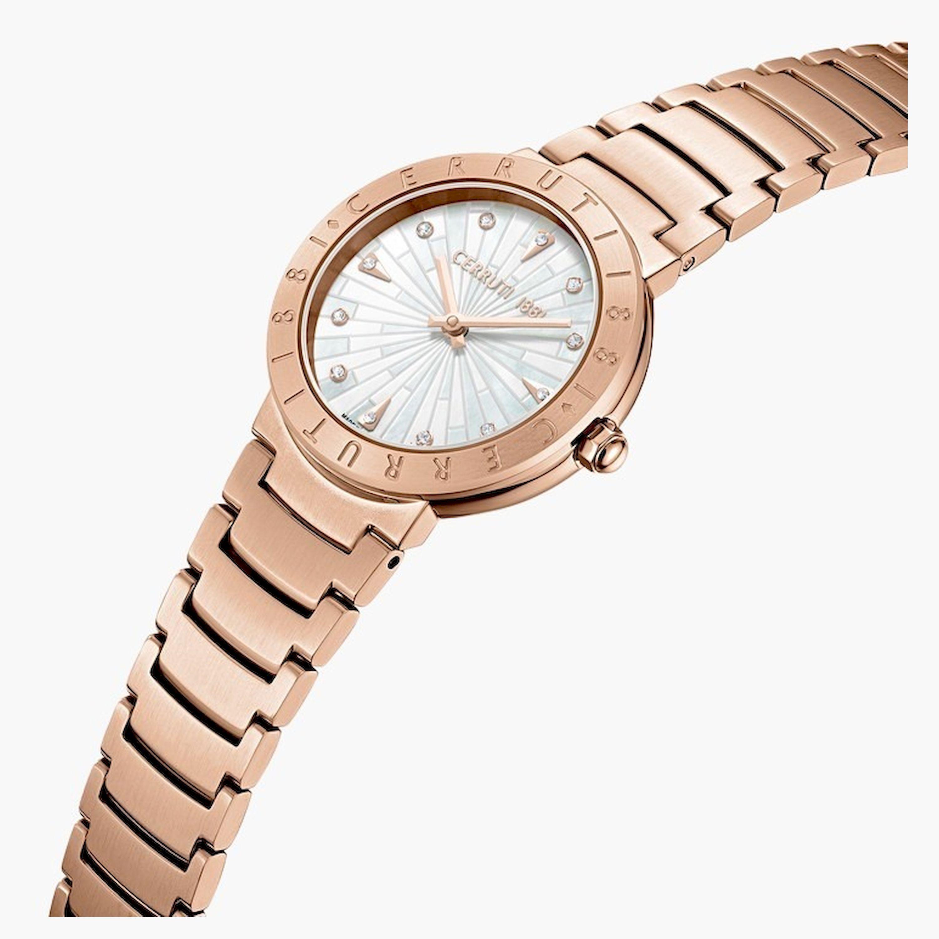 تشيروتي 1881- ساعة  تناظرية  للنساء  سوار ستانلس ستيل   26مم  لون ذهبي| CIWLG0073801-women-watchesandjewellery-watches-image-2