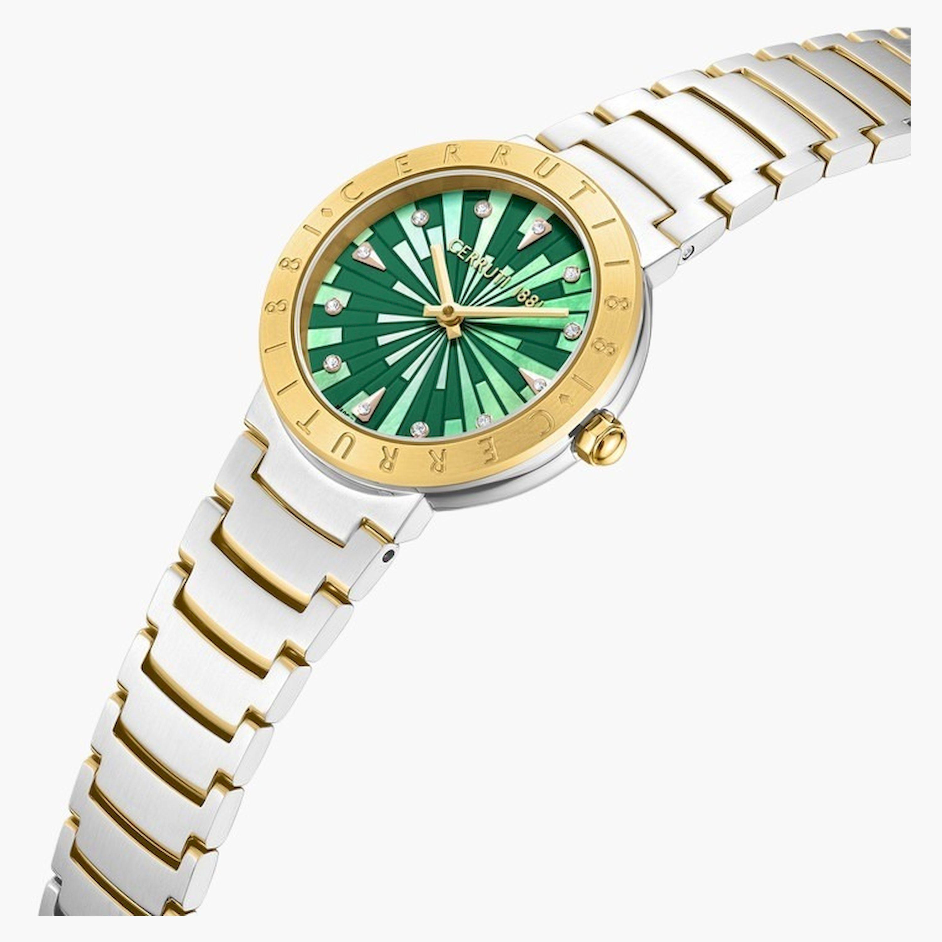 Cerruti 1881 Filiano Women's 39MM Dual Tone Analog Stainless Steel Strap Watch | CIWLG0073804-women-watchesandjewellery-watches-image-2