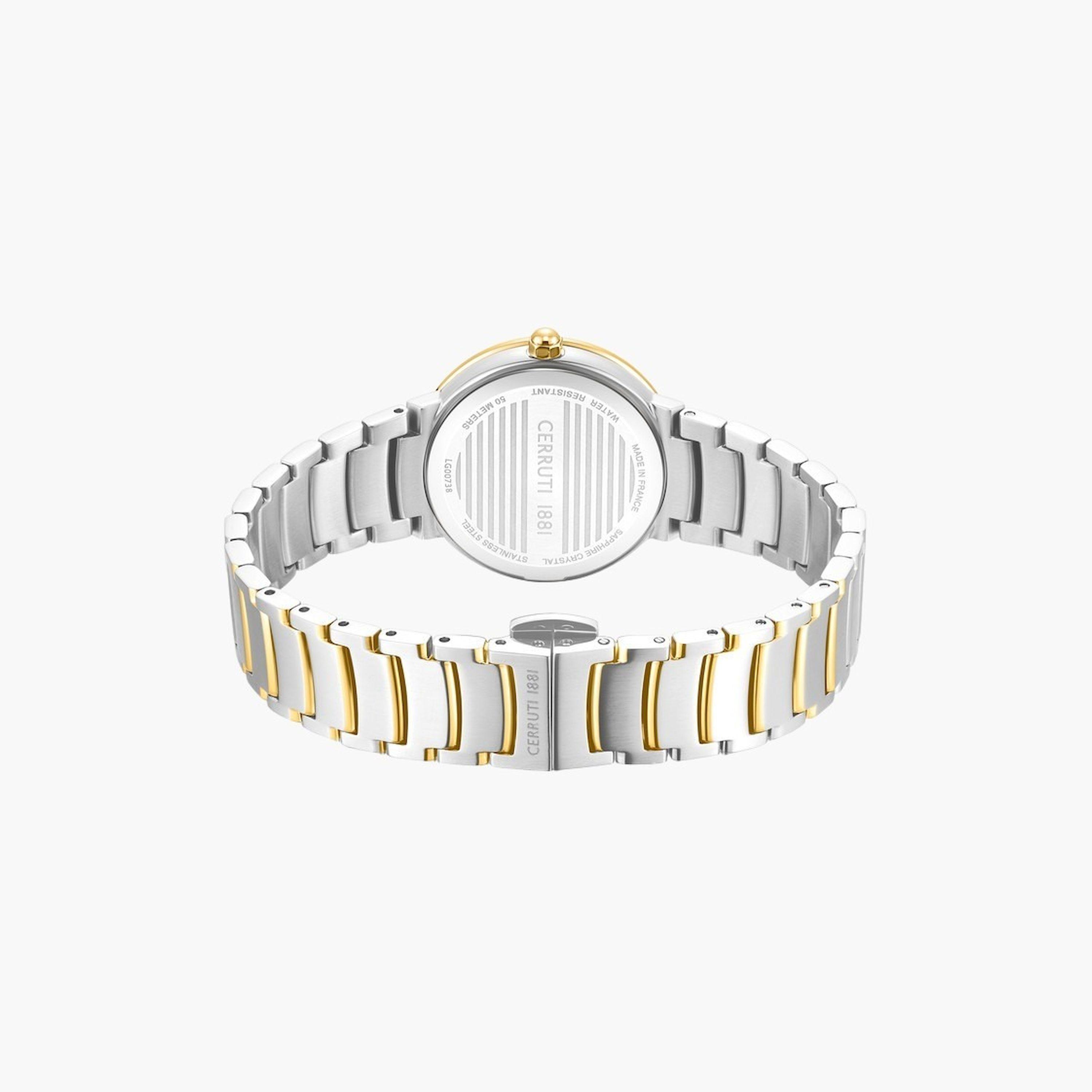 Cerruti 1881 Filiano Women's 39MM Dual Tone Analog Stainless Steel Strap Watch | CIWLG0073804-women-watchesandjewellery-watches-image-3