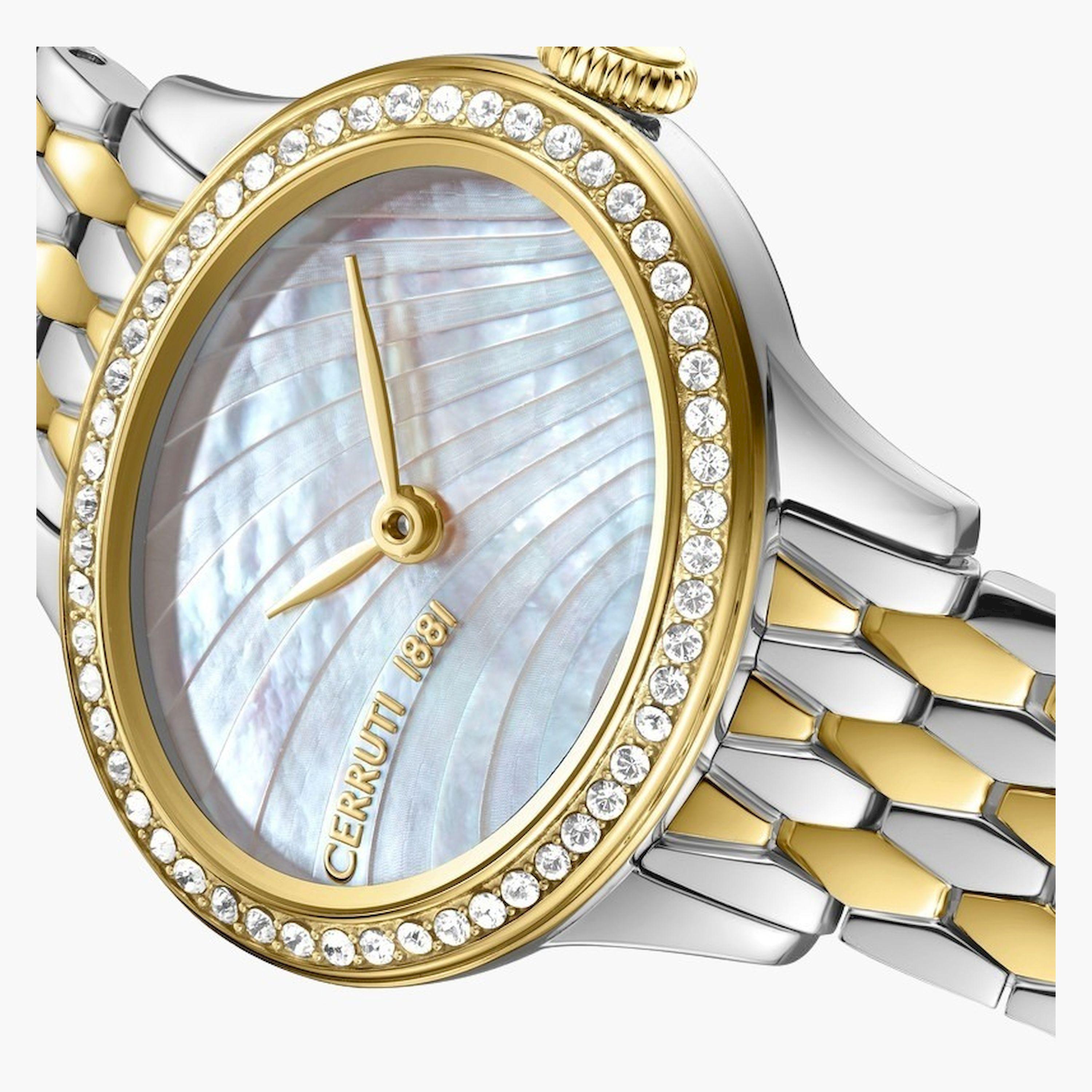 تشيروتي 1881- ساعة  تناظرية  للنساء  سوار ستانلس ستيل   39مم ألوان متعددة | CIWLG0073901-women-watchesandjewellery-watches-image-4