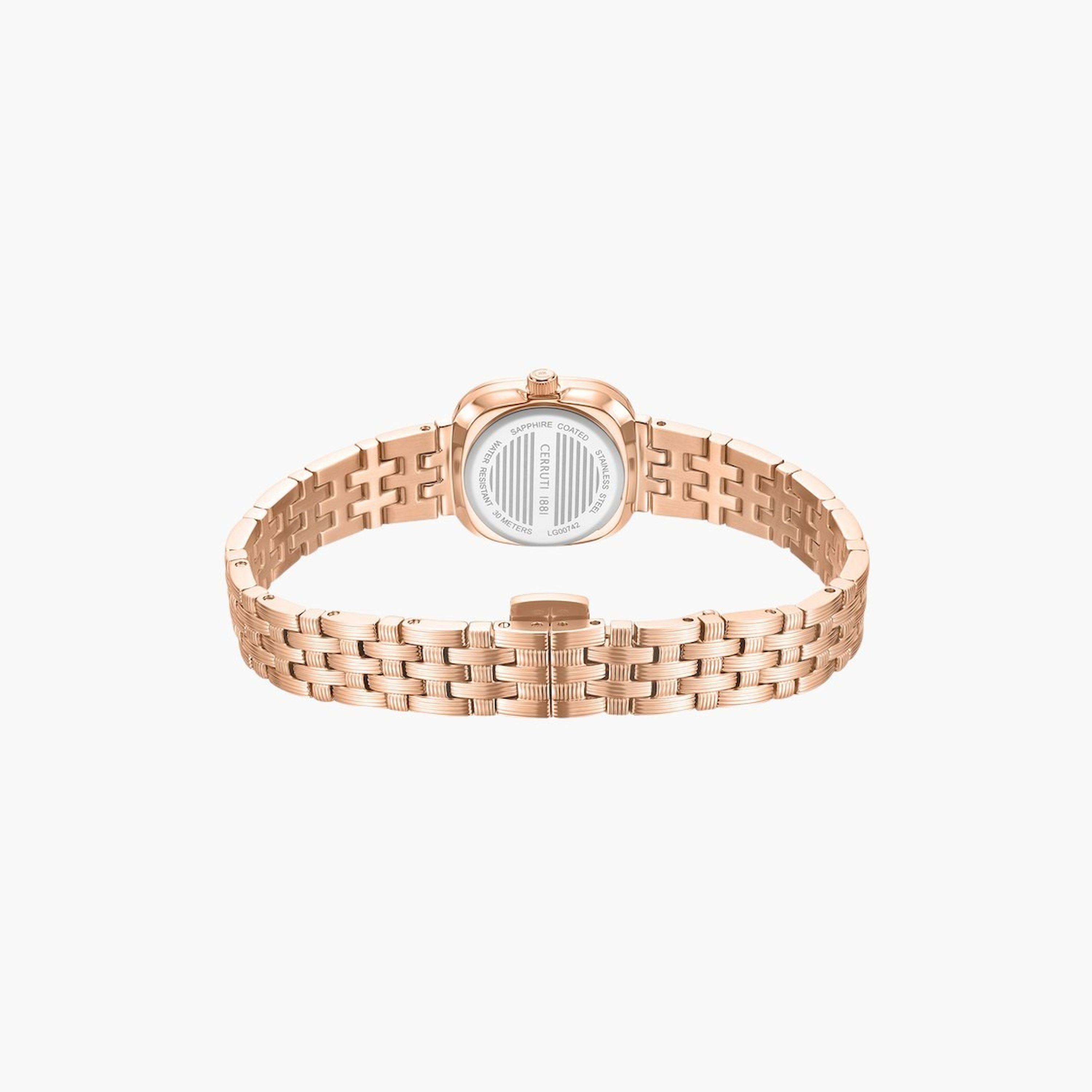 تشيروتي 1881- ساعة  تناظرية  للنساء  سوار ستانلس ستيل   30مم  لون ذهبي| CIWLG0074203-women-watchesandjewellery-watches-image-3