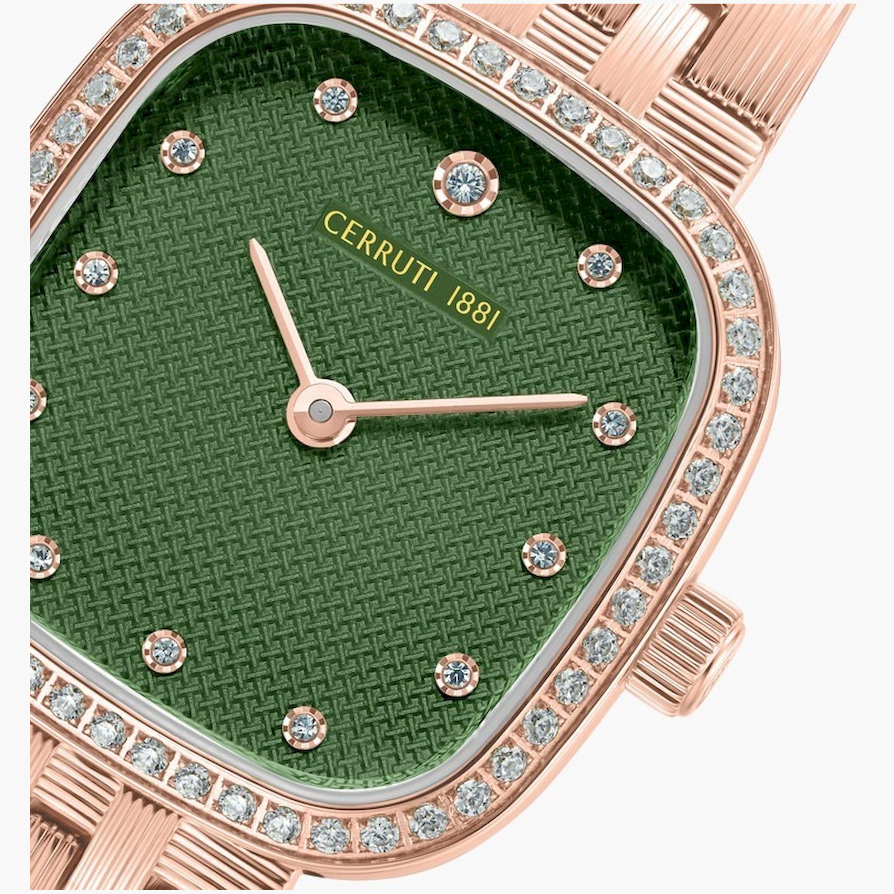 تشيروتي 1881- ساعة  تناظرية  للنساء  سوار ستانلس ستيل   30مم  لون ذهبي| CIWLG0074203-women-watchesandjewellery-watches-image-4