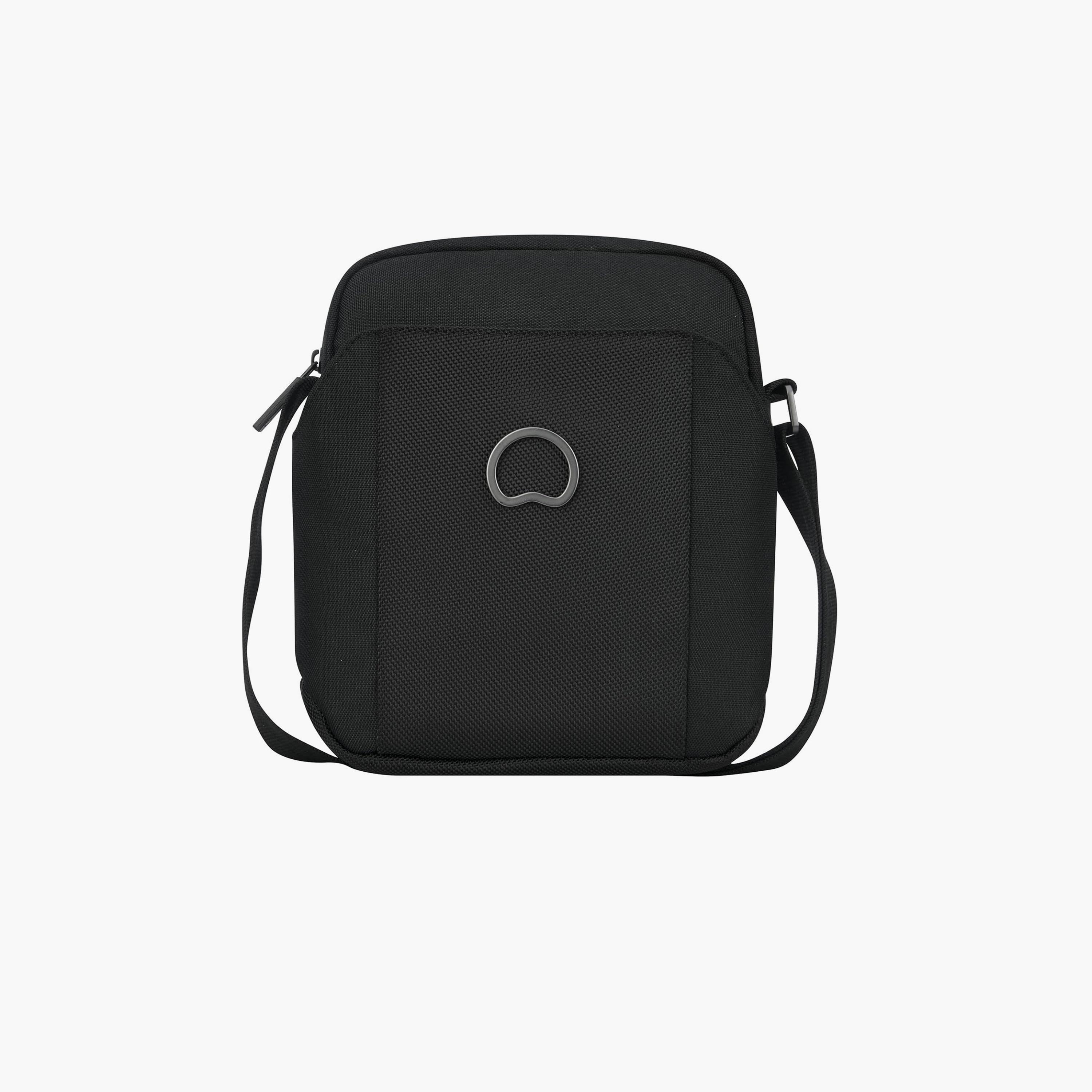 Delsey Paris Picpus Plain Crossbody Bag with Zipper and Adjustable Strap-men-bags-image-1
