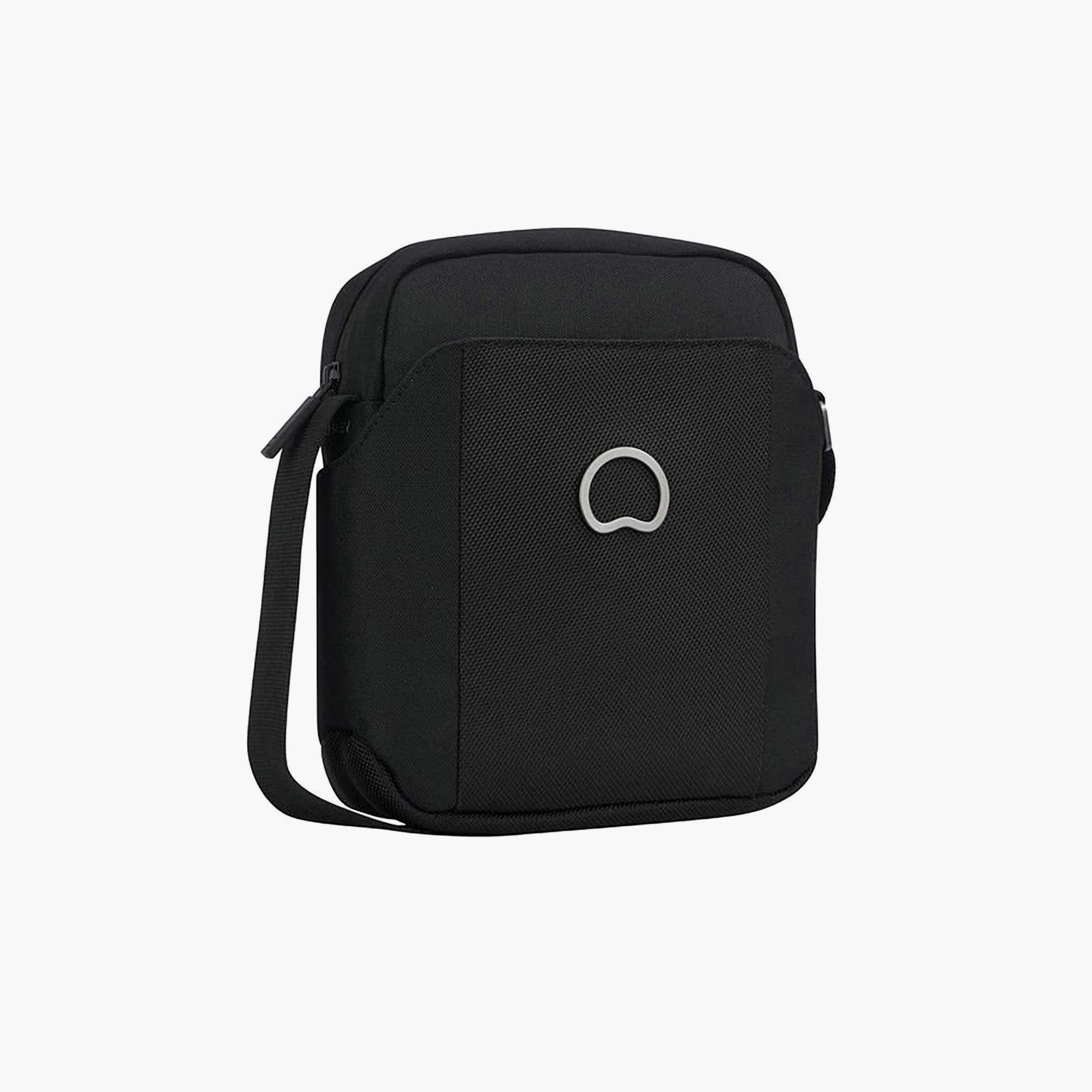 Delsey Paris Picpus Plain Crossbody Bag with Zipper and Adjustable Strap-men-bags-image-2