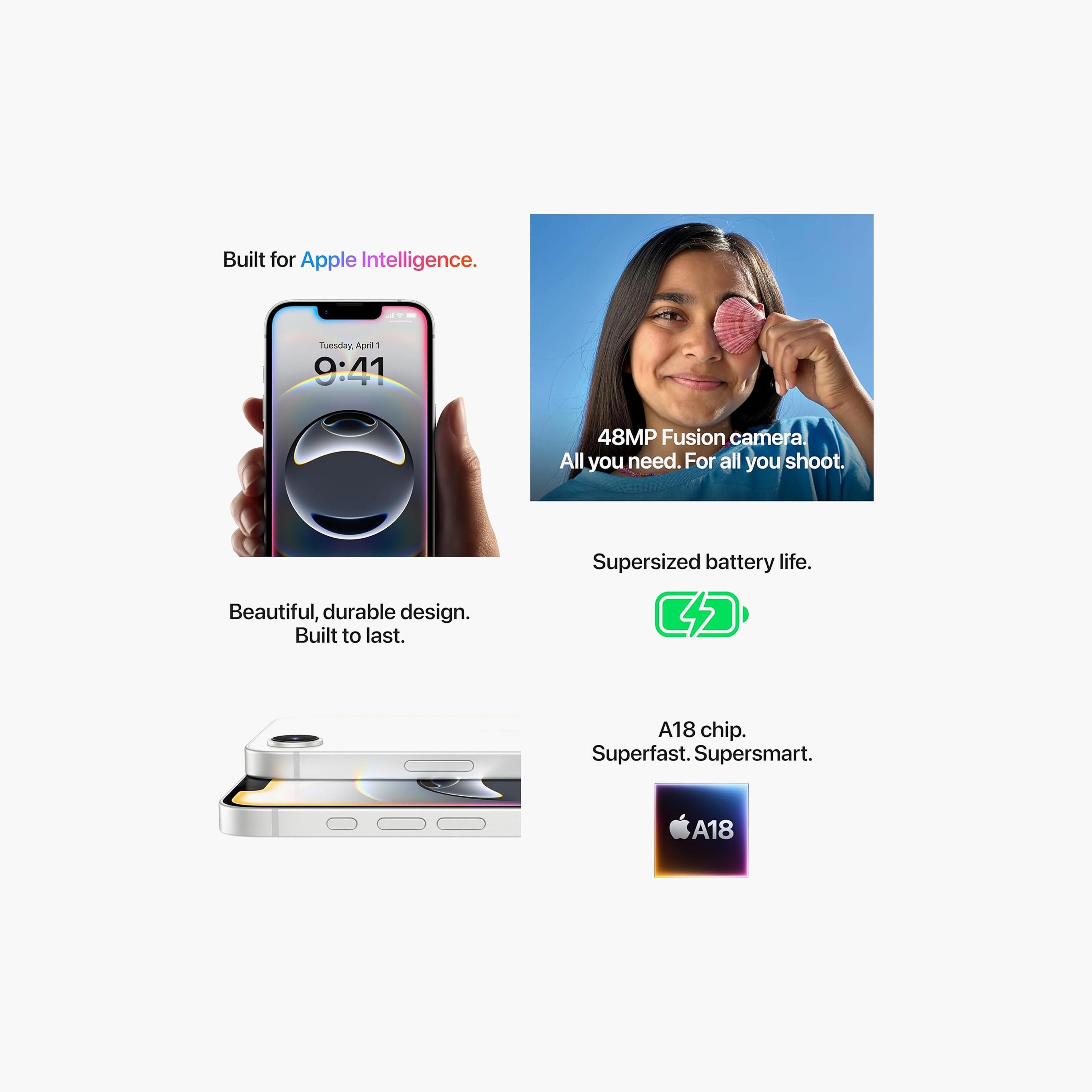 Apple iPhone 16e 5G 8GB 256GB UAE Version-electronics-phones-image-6
