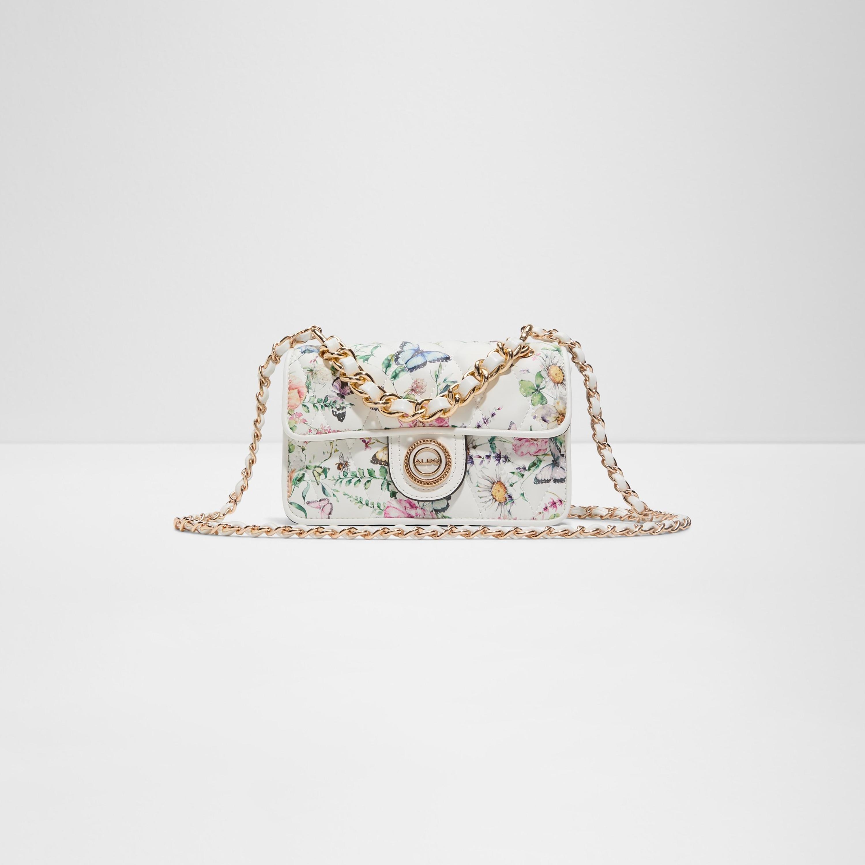 Aldo Loubella Quilted Top Handle Crossbody Bag with Magnetic Closure and Chain Strap-women-bagsandwallets-handbags-image-7