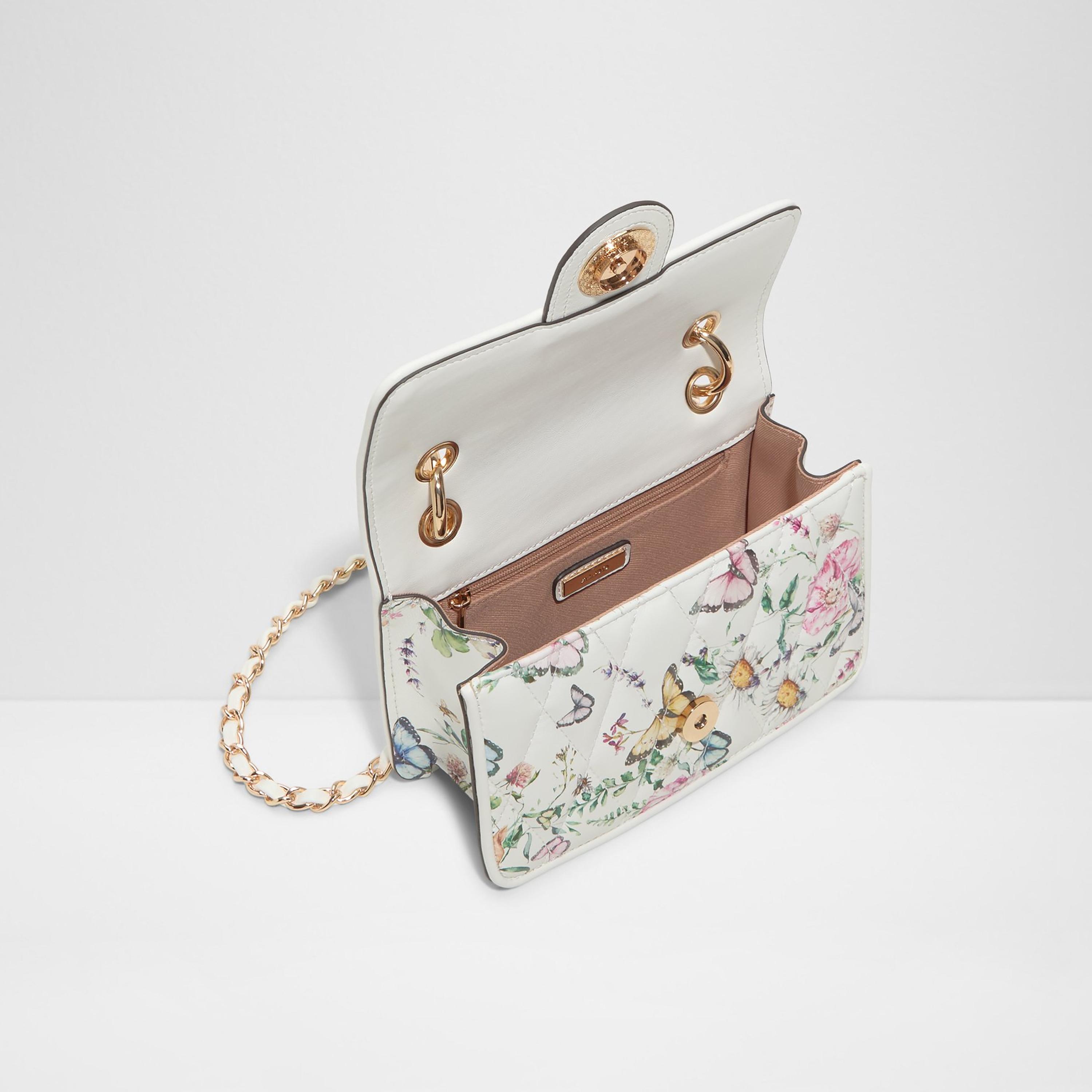 Aldo Loubella Quilted Top Handle Crossbody Bag with Magnetic Closure and Chain Strap-women-bagsandwallets-handbags-image-9