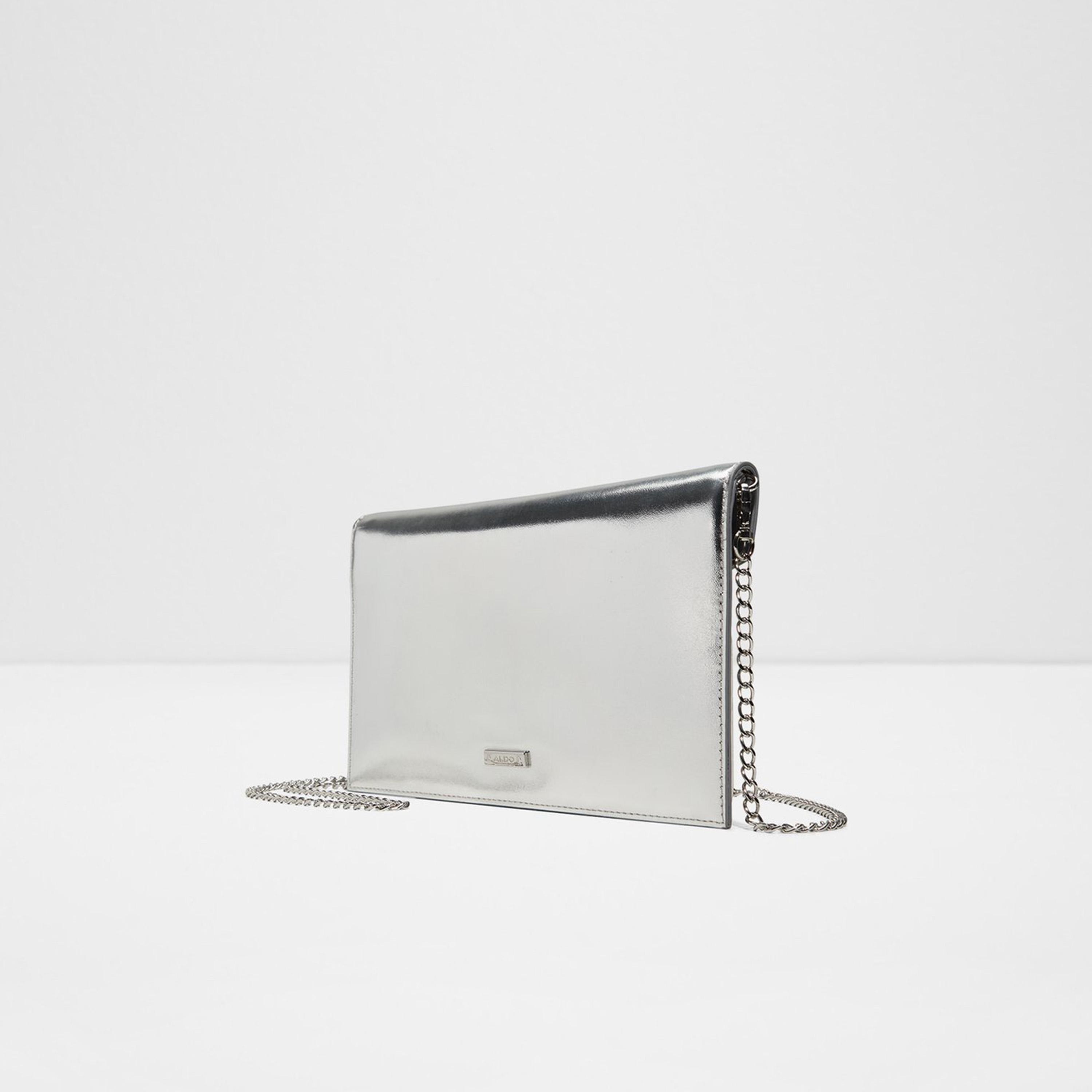 Aldo Laramisa Plain Clutch with Detachable Chain Sling and Metal Clasp-women-bagsandwallets-handbags-image-2