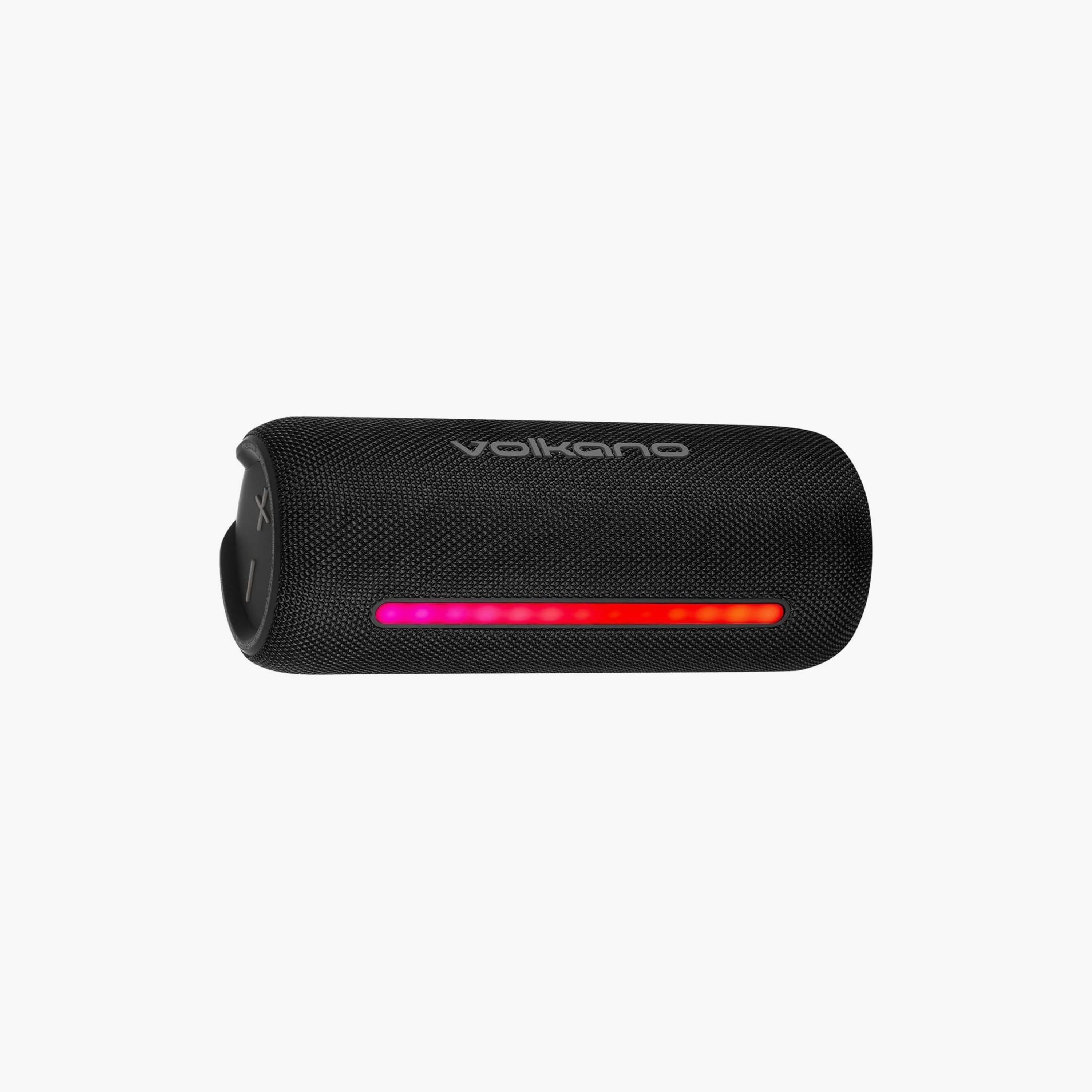 مكبر صوت فولكانو X ريف سلسلة المحمول بتقنية البلوتوث مع IPX5 وإضاءة ليد | VK-3415-BK-electronics-speakers-image-4