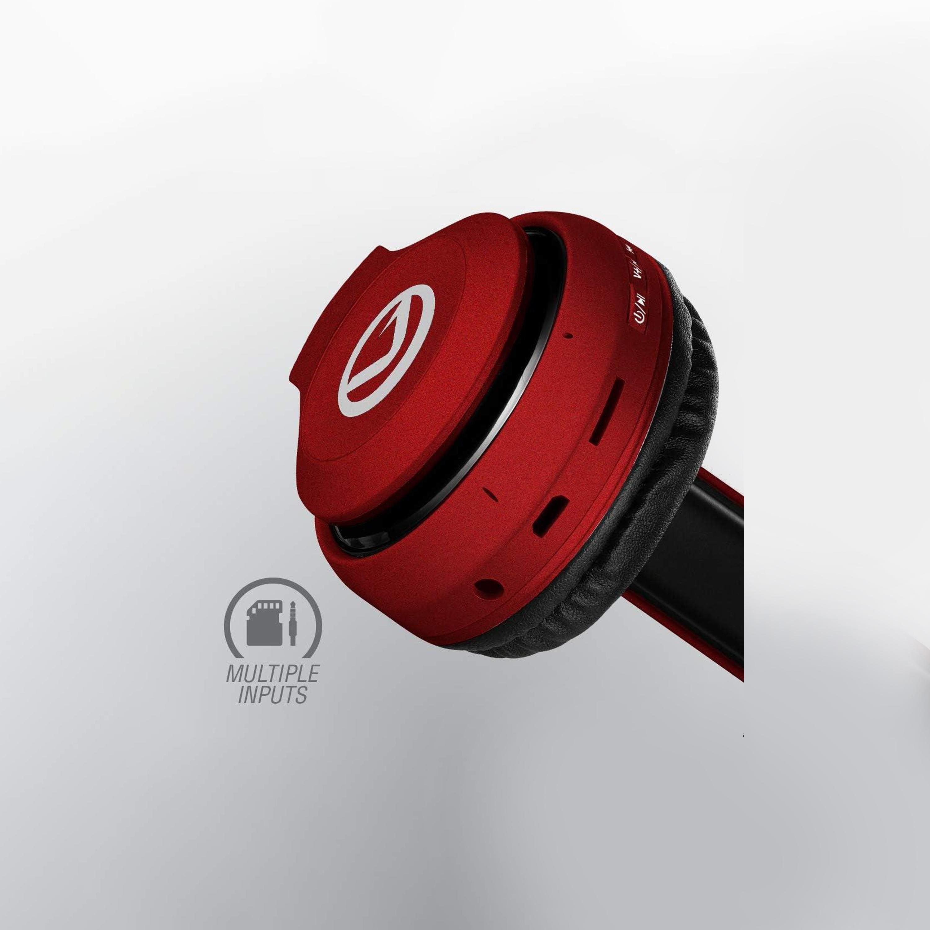 سماعة رأس فولكانو إمبالص سلسلة اللاسلكية بتقنية البلوتوث باللون الأحمر | VB-VH101-RD-electronics-headphonesandearphones-image-5
