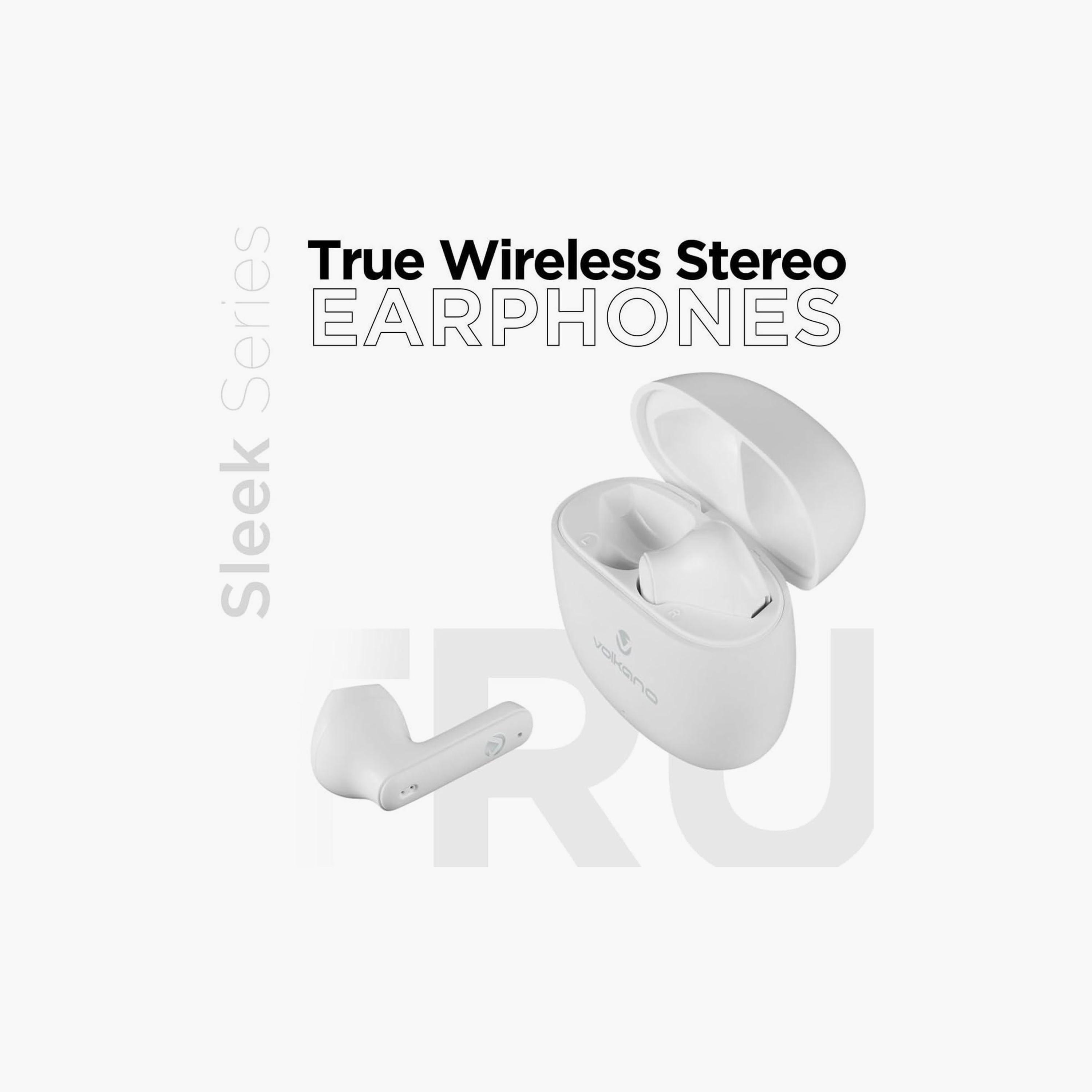 سماعات أذن TWS من فولكانو سليك سلسلة باللون الأبيض | VK-1153-WT-electronics-headphonesandearphones-image-2