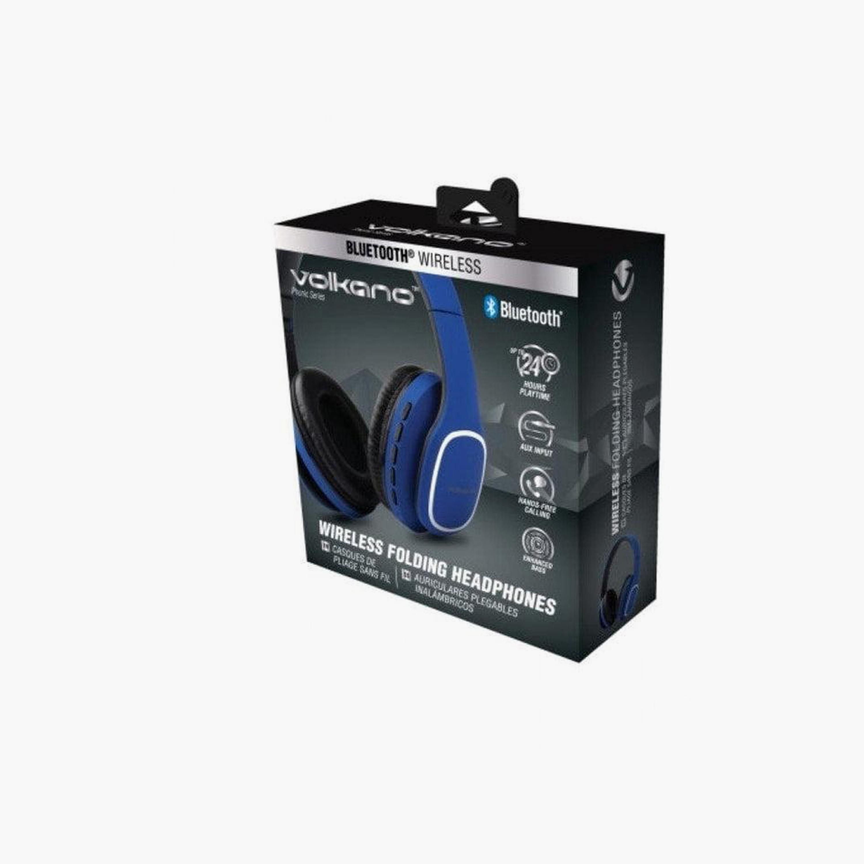سماعة رأس بلوتوث كاملة الحجم فولكانو فونيك باللون الأزرق | VK-2002-BL-electronics-headphonesandearphones-image-3