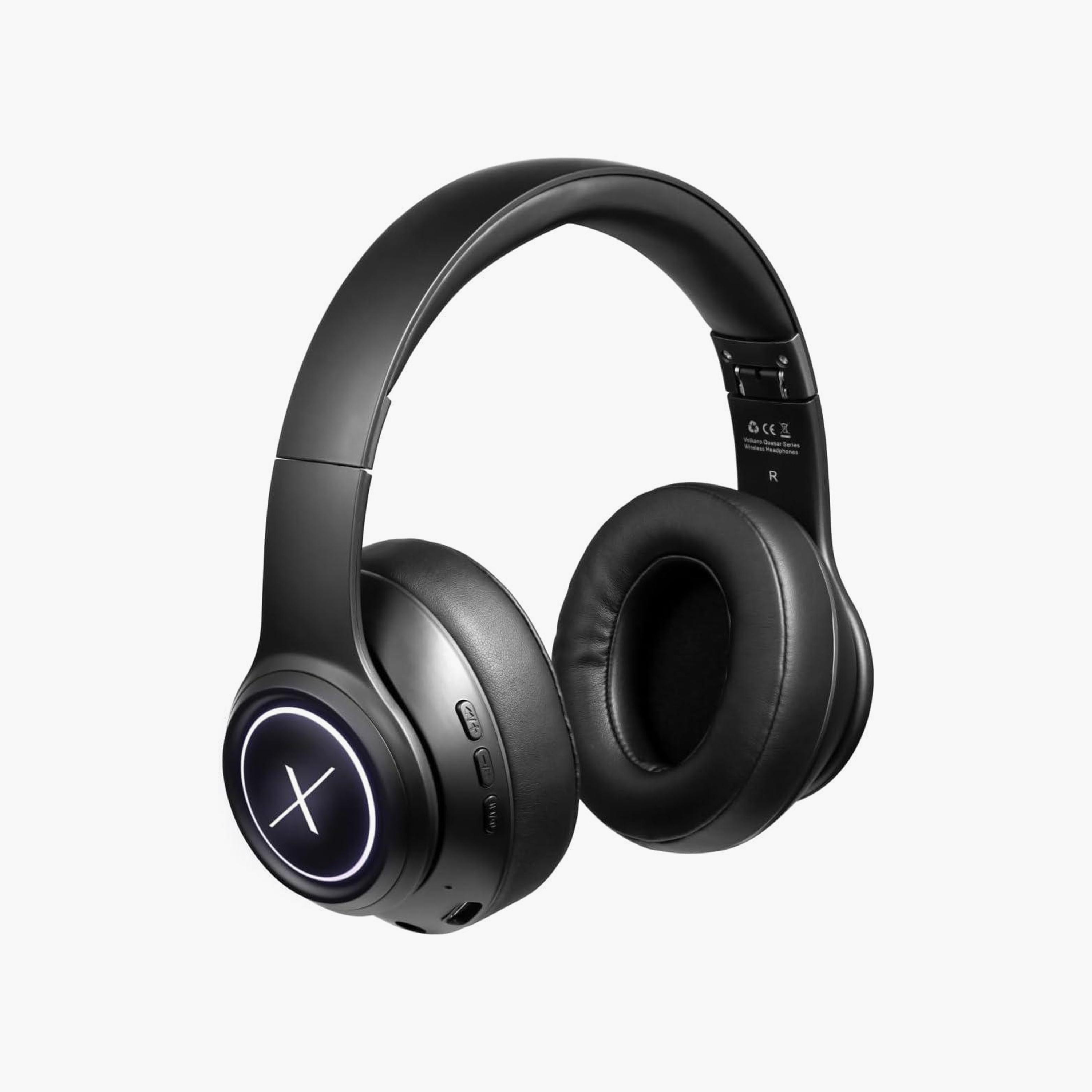 سماعة بلوتوث فولكانو كواسار سلسلة باللون الأسود | VK-2021-BK-electronics-headphonesandearphones-image-1