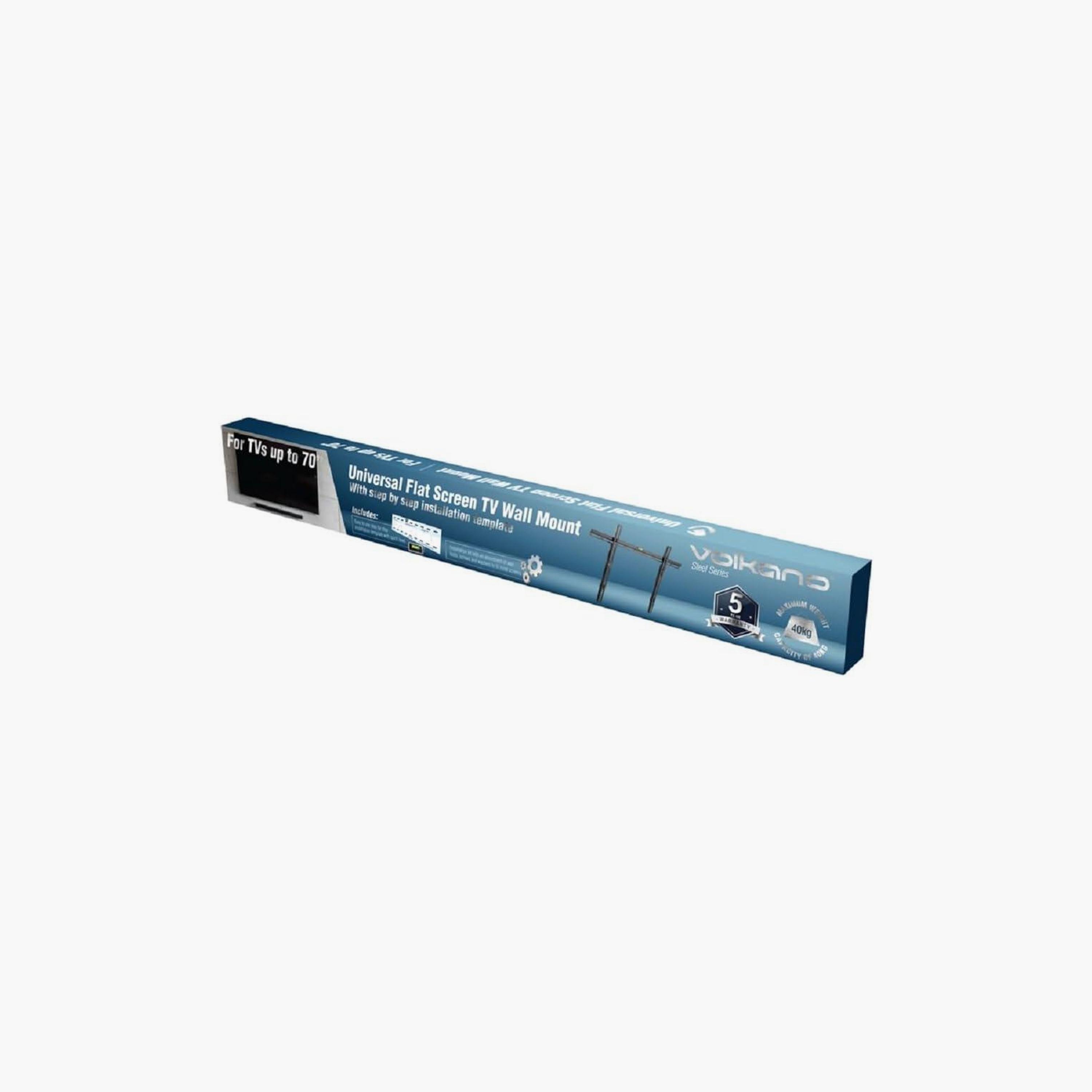 Volkano Steel series TV Wall Mount Flat 37-70 inch Black | VK-4012-BK-electronics-portabledevices-image-3