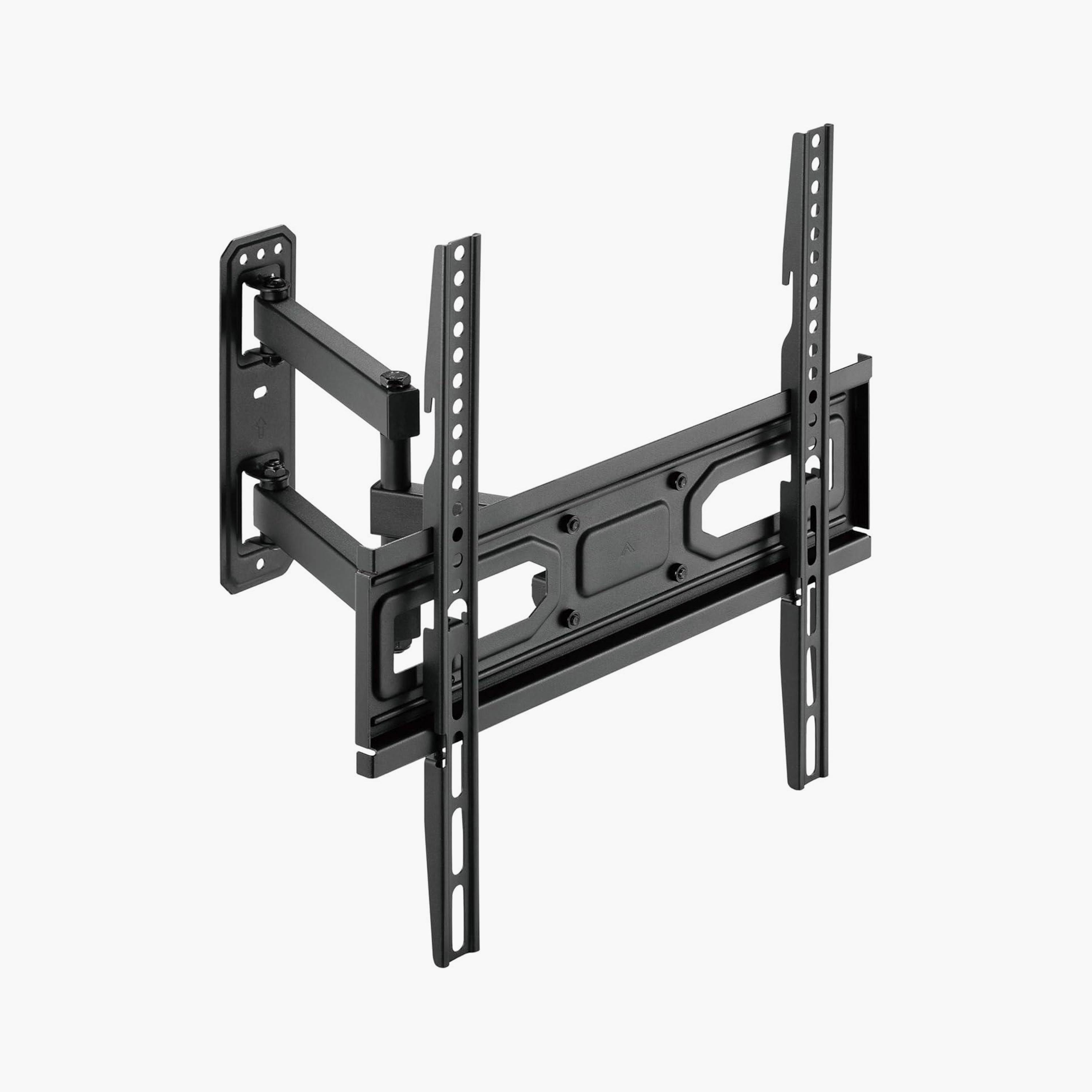 Volkano Steel Series Universal Double Arm Mount 32 to 60 inch TVs Tilt & Swivel Function|VK-4029-BK-electronics-portabledevices-image-1