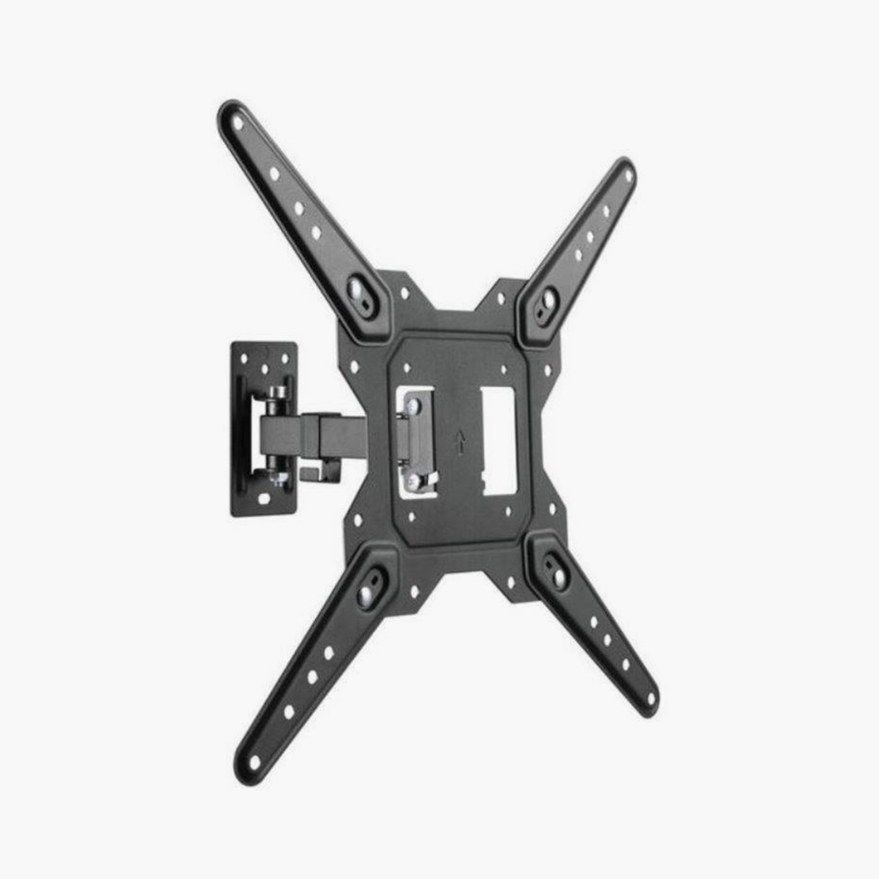 حامل حائط تلفزيون فولكانو ستيل سيريز كامل الحركة 14-55" إمالة ودوران | VK-4027-BK-electronics-portabledevices-image-1