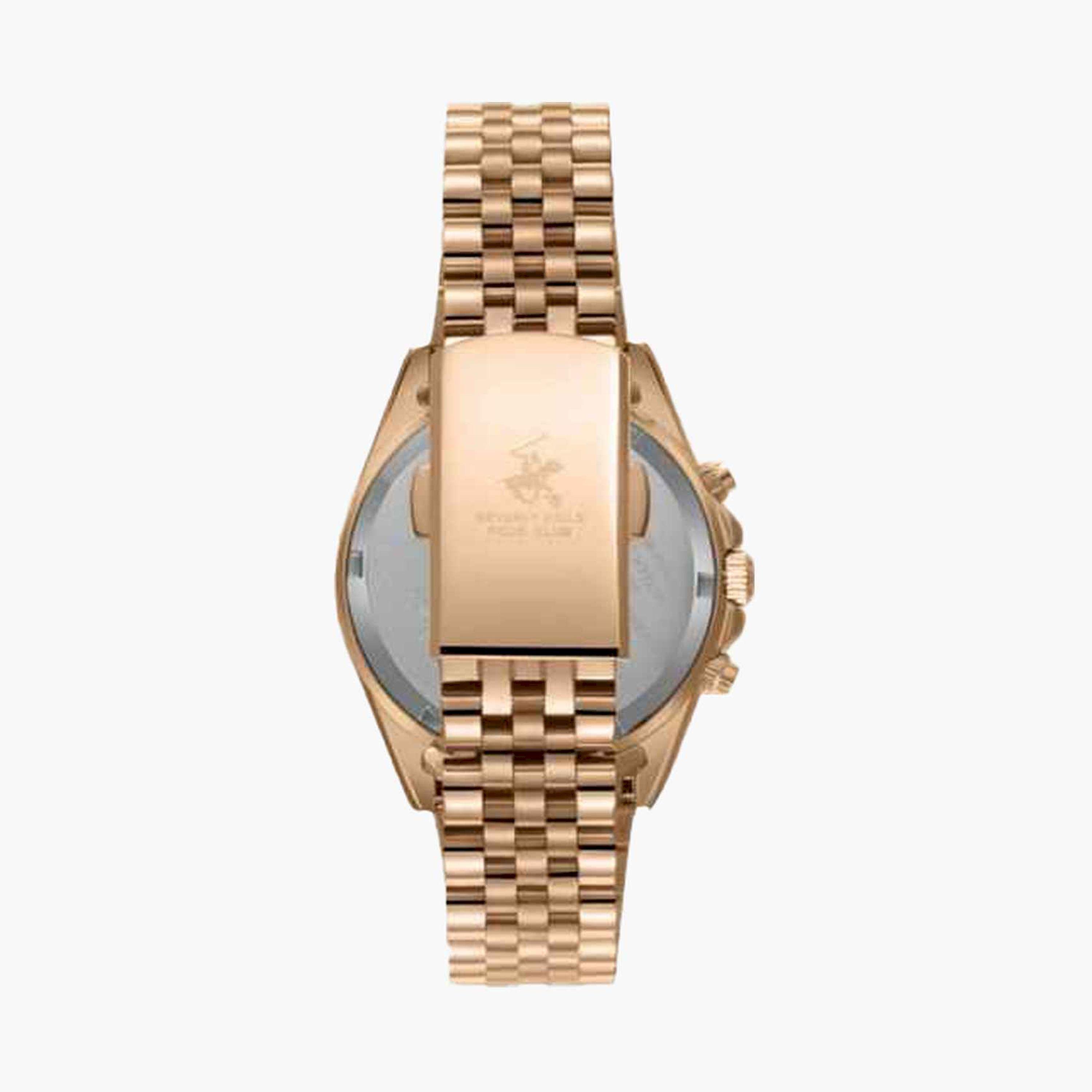 بيفرلي هيلز بولو كلوب- ساعة كرونوغراف سوار معدني للنساء 35مم لون ذهبي | BP3656C.430-women-watchesandjewellery-watches-image-4