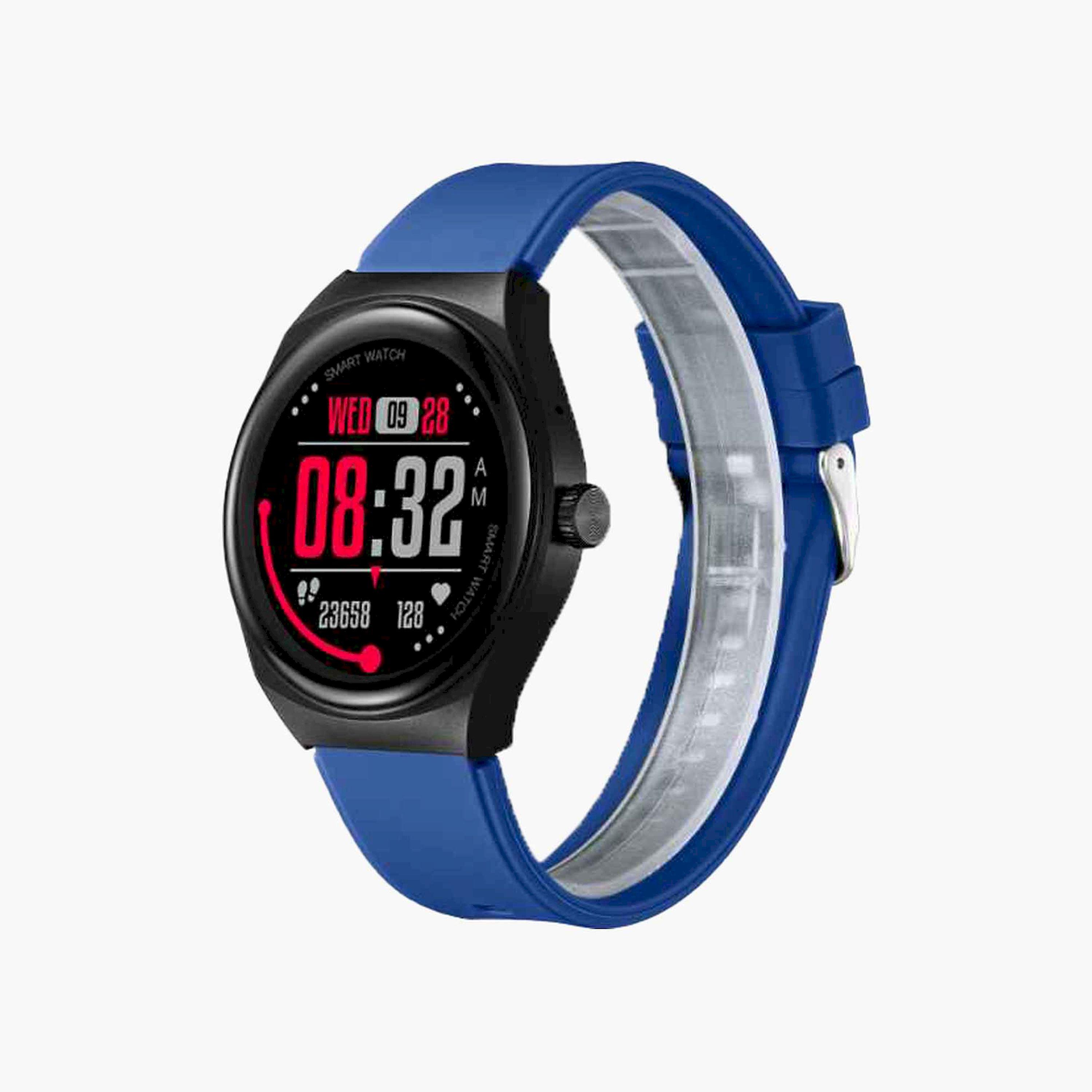 Kenneth Scott Multicolour Smart Watch with Silicone Strap | KG10SE-XSBBL-men-watchesandjewellery-watches-image-2
