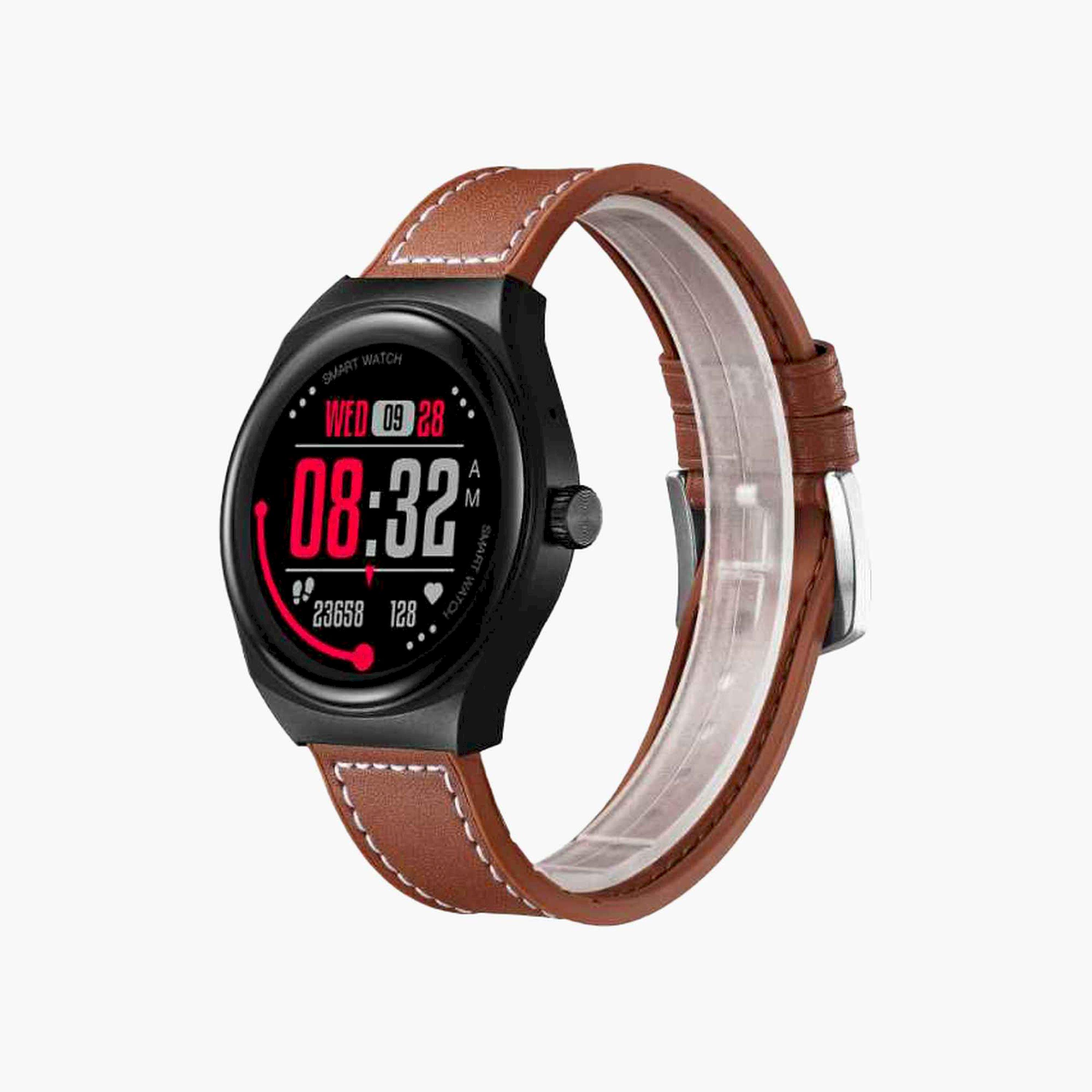 كينيث سكوت- ساعة ذكية متعددة الألوان سوار جلد صناعي | KG10SE-XSBBD-men-watchesandjewellery-watches-image-2