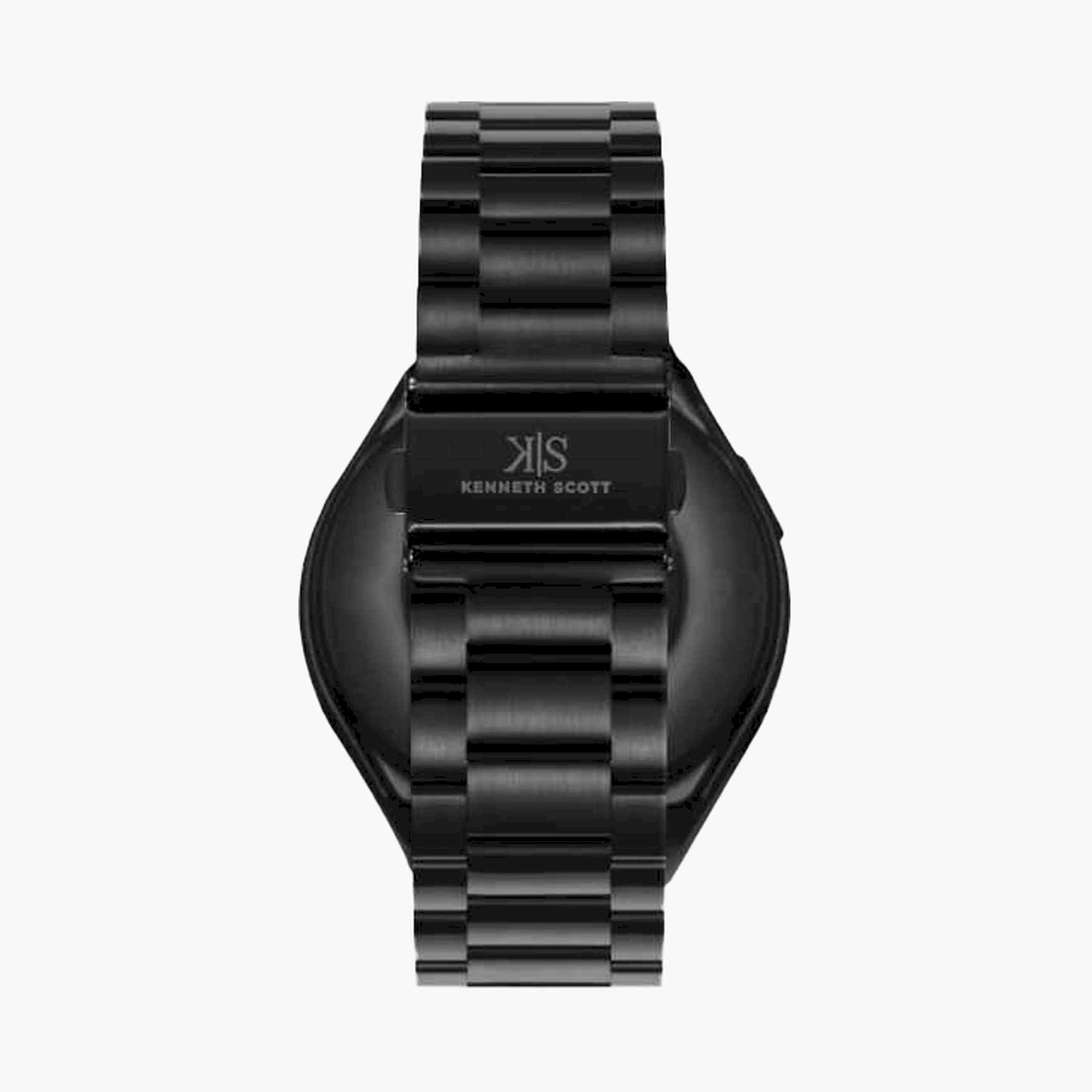 كينيث سكوت- ساعة ذكية باللون الأسود سوار سيليكون | KG10X-XSBBX-men-watchesandjewellery-watches-image-3