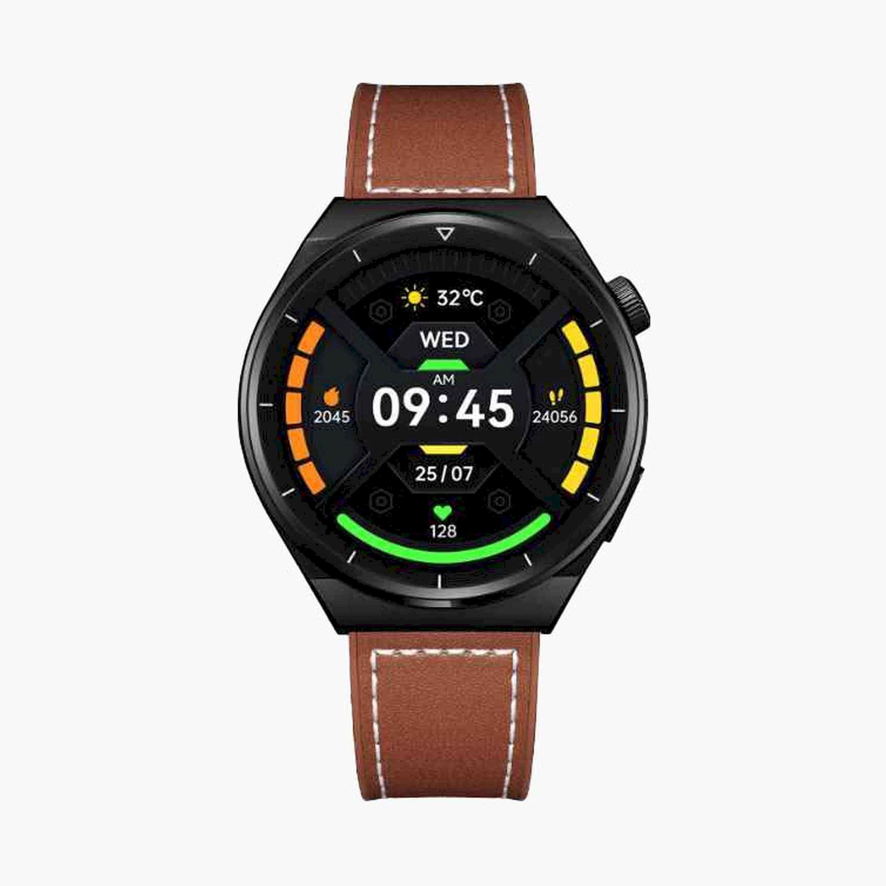 كينيث سكوت- ساعة ذكية متعددة الألوان سوار جلد صناعي | KG10X-XSBBD-men-watchesandjewellery-watches-image-1