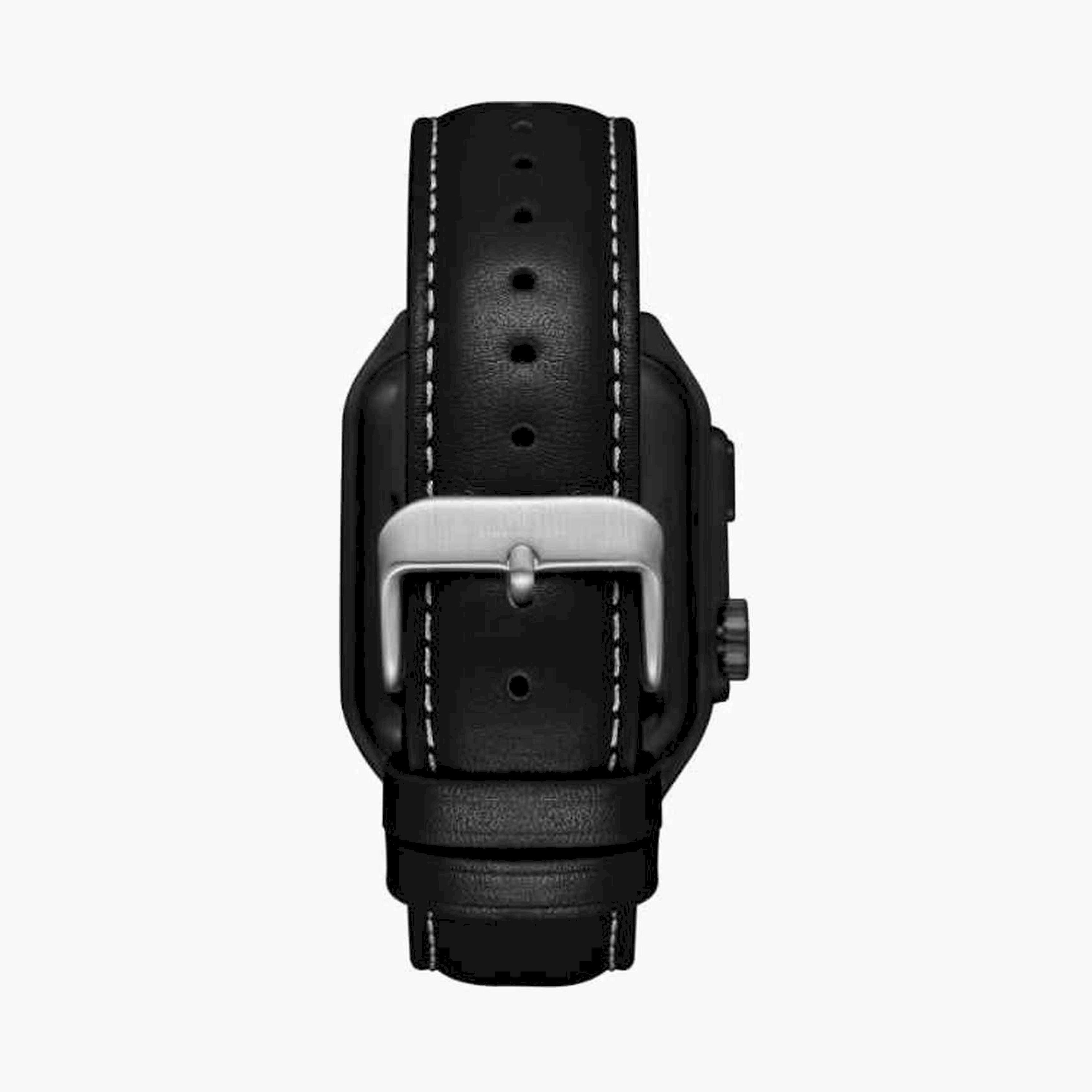 كينيث سكوت- ساعة ذكية باللون الأسود سوار جلد صناعي | KCRV10-XSBBB-men-watchesandjewellery-watches-image-3