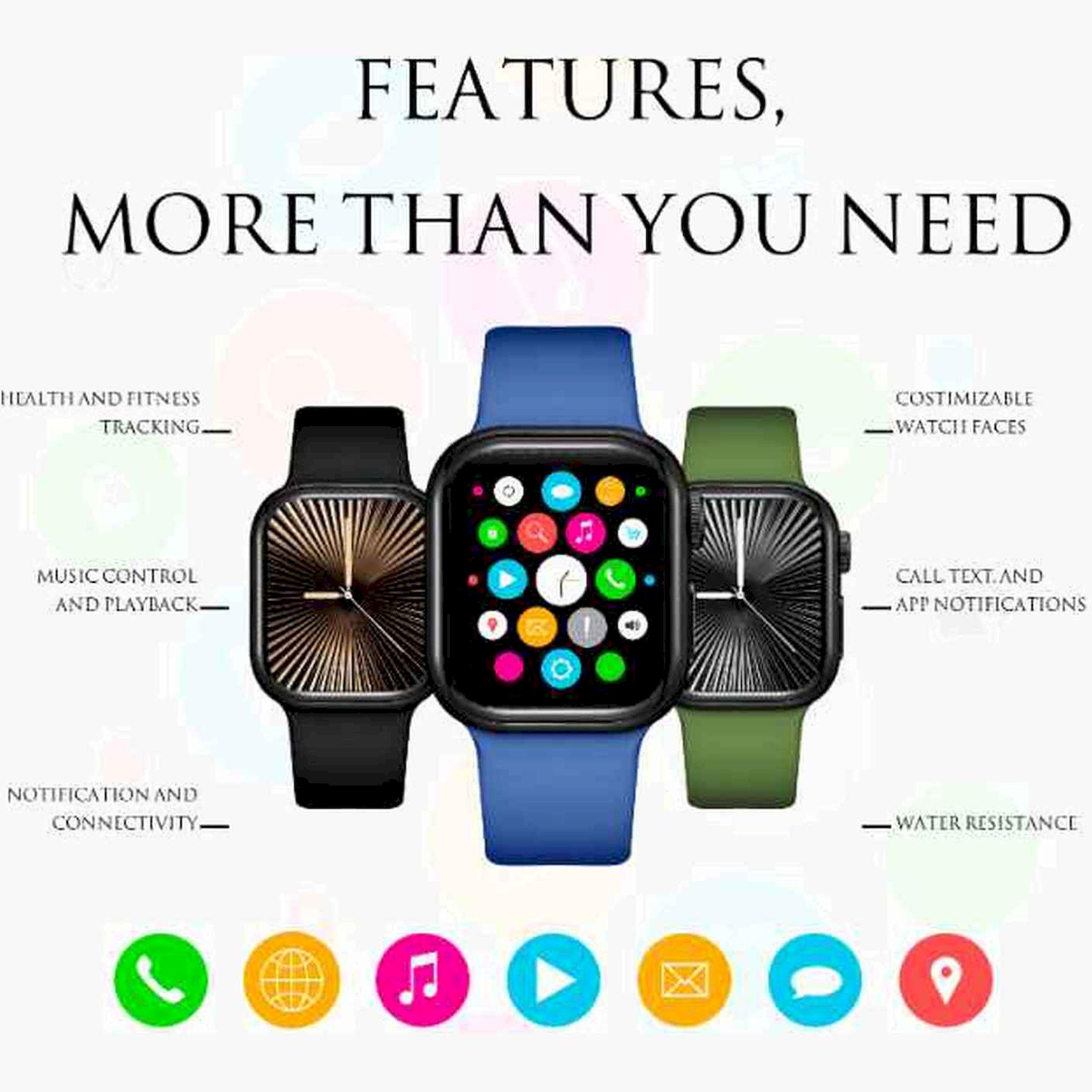 كينيث سكوت- ساعة ذكية متعددة الألوان سوار سيليكون | KA10PRO-BSHBN-men-watchesandjewellery-watches-image-9
