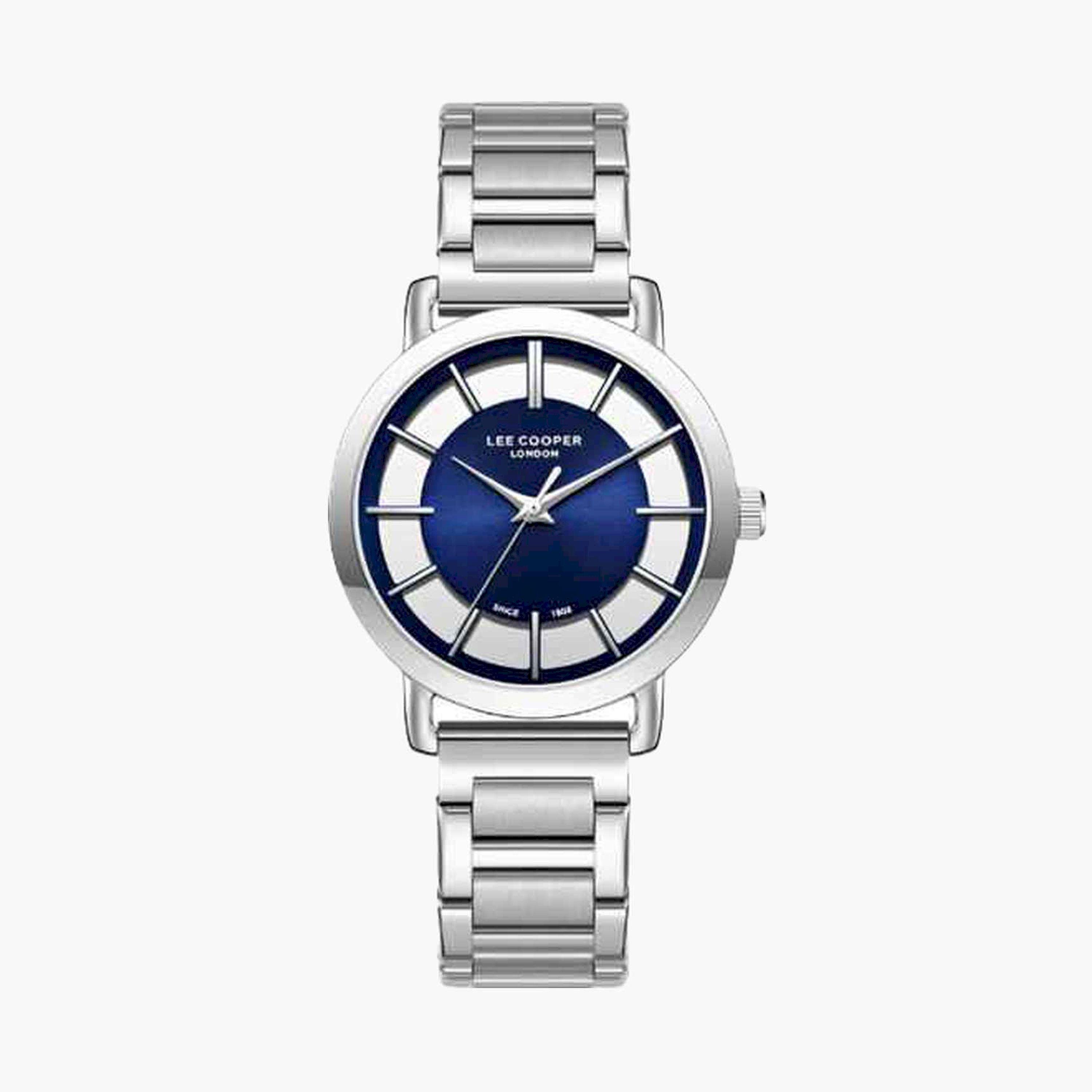 Lee Cooper Women's 35MM Silver Analog Metal Strap Watch | LC08037.390-women-watchesandjewellery-watches-image-1