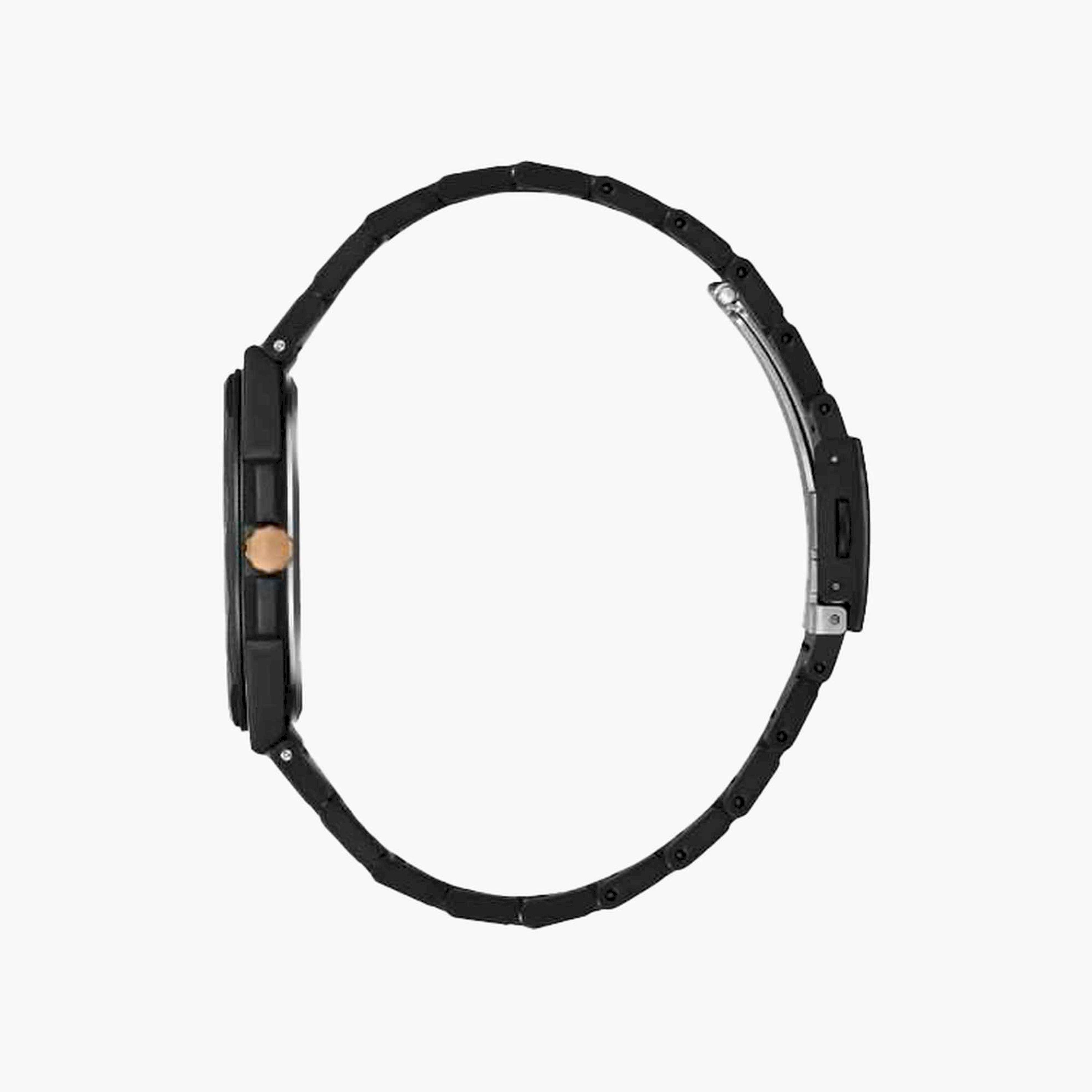 لي كوبر- ساعة تناظري سوار معدني للرجال 42مم لون اسود | LC08031.650-men-watchesandjewellery-watches-image-3