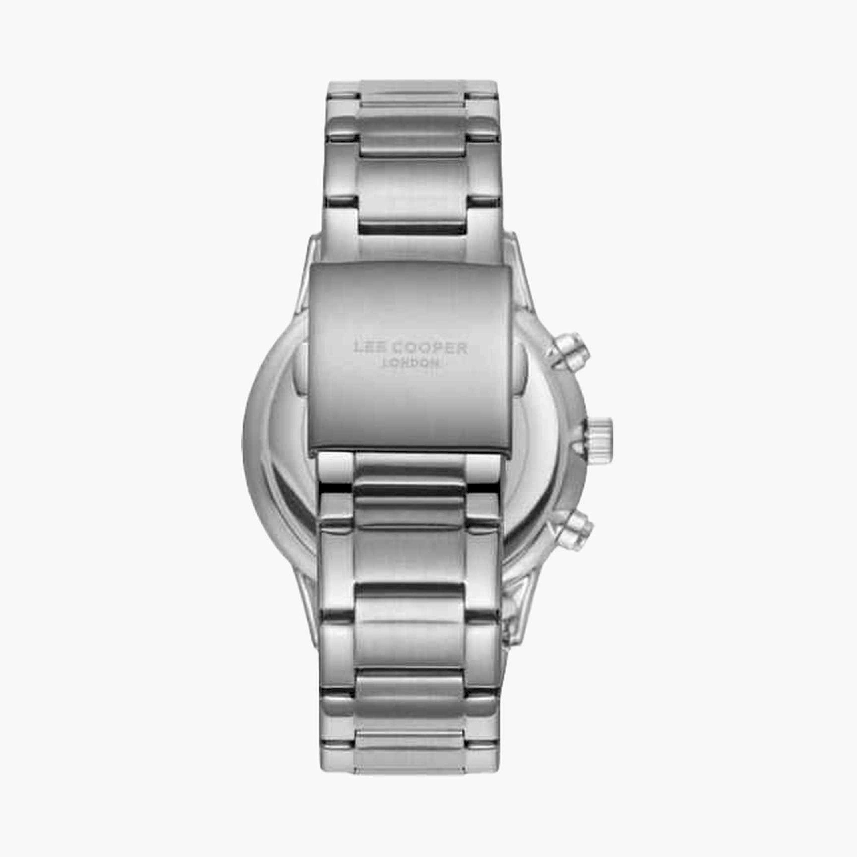 لي كوبر- ساعة كرونوغراف سوار معدني للرجال 44مم لون فضي | LC08042.330-men-watchesandjewellery-watches-image-4