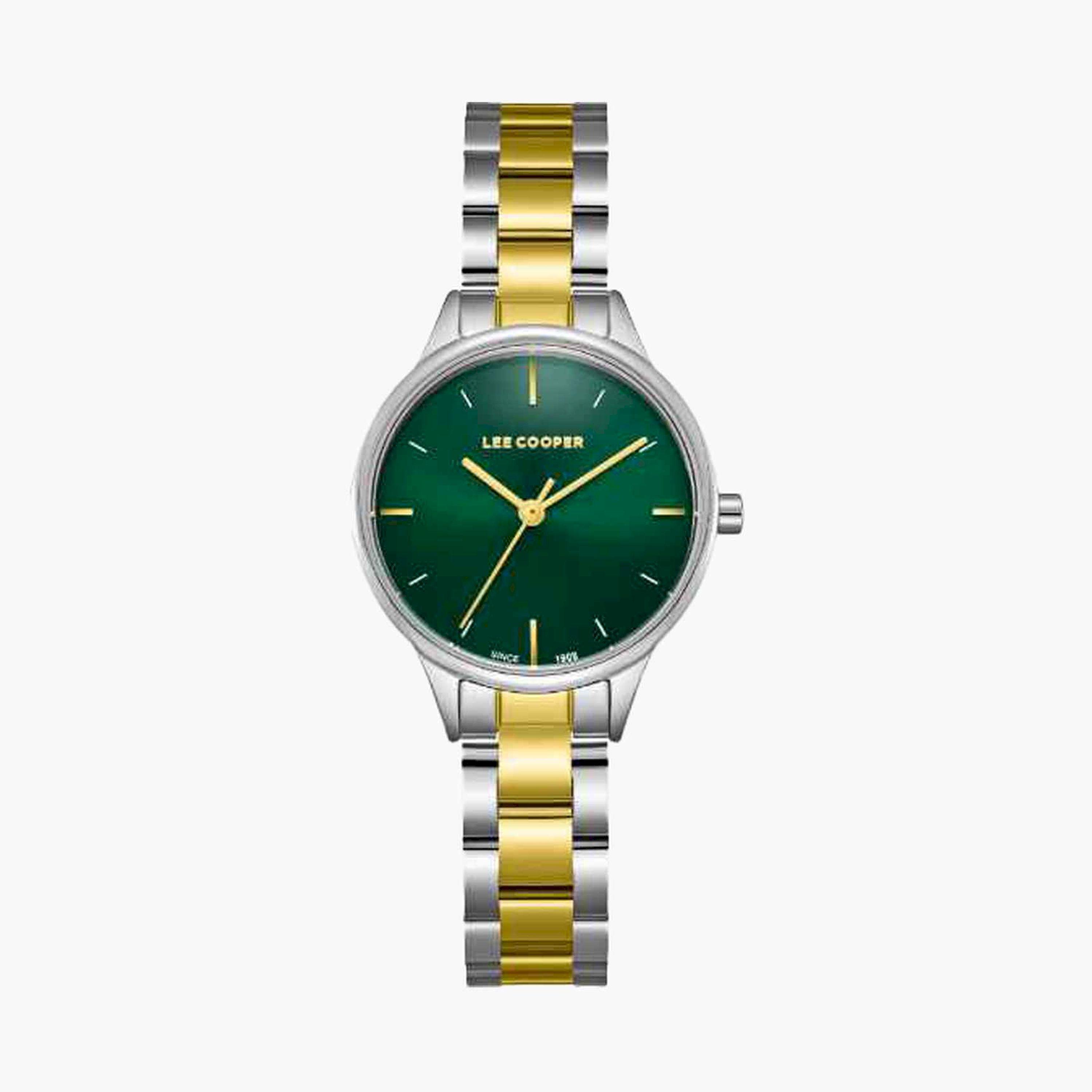 لي كوبر- ساعة تناظري سوار معدني للنساء 30مم متعددة الألوان | LC08080.270-women-watchesandjewellery-watches-image-1