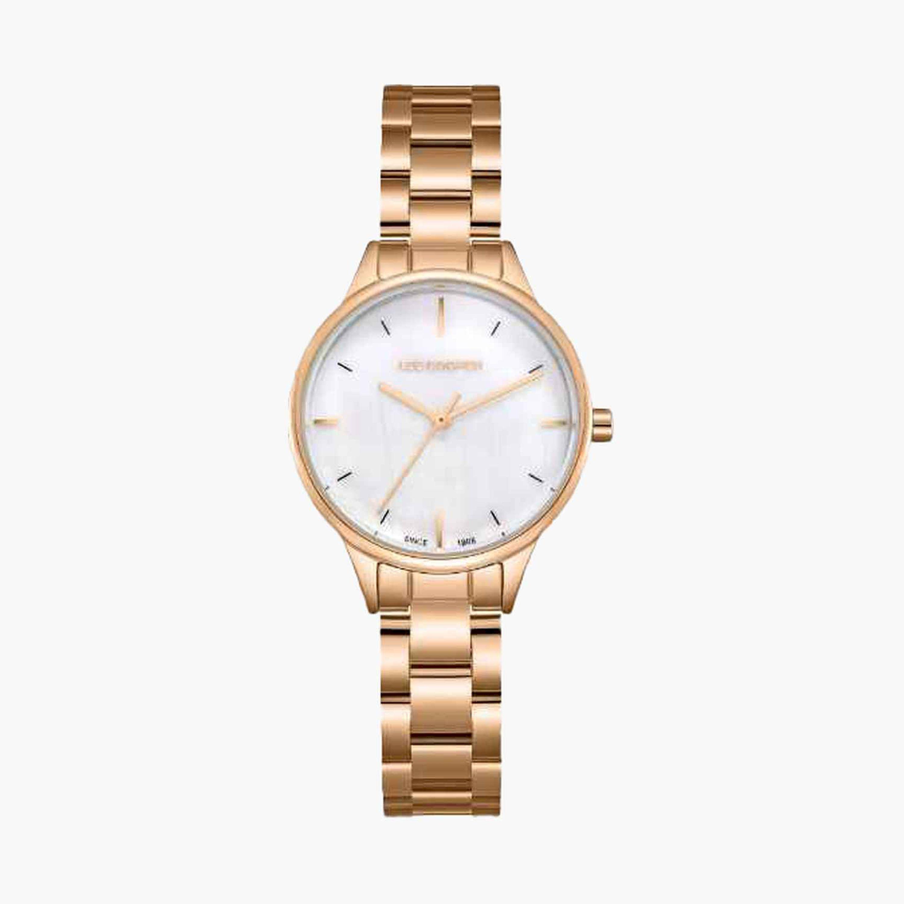 Lee Cooper Women's 30MM Gold Analog Metal Strap Watch | LC08080.420-women-watchesandjewellery-watches-image-1