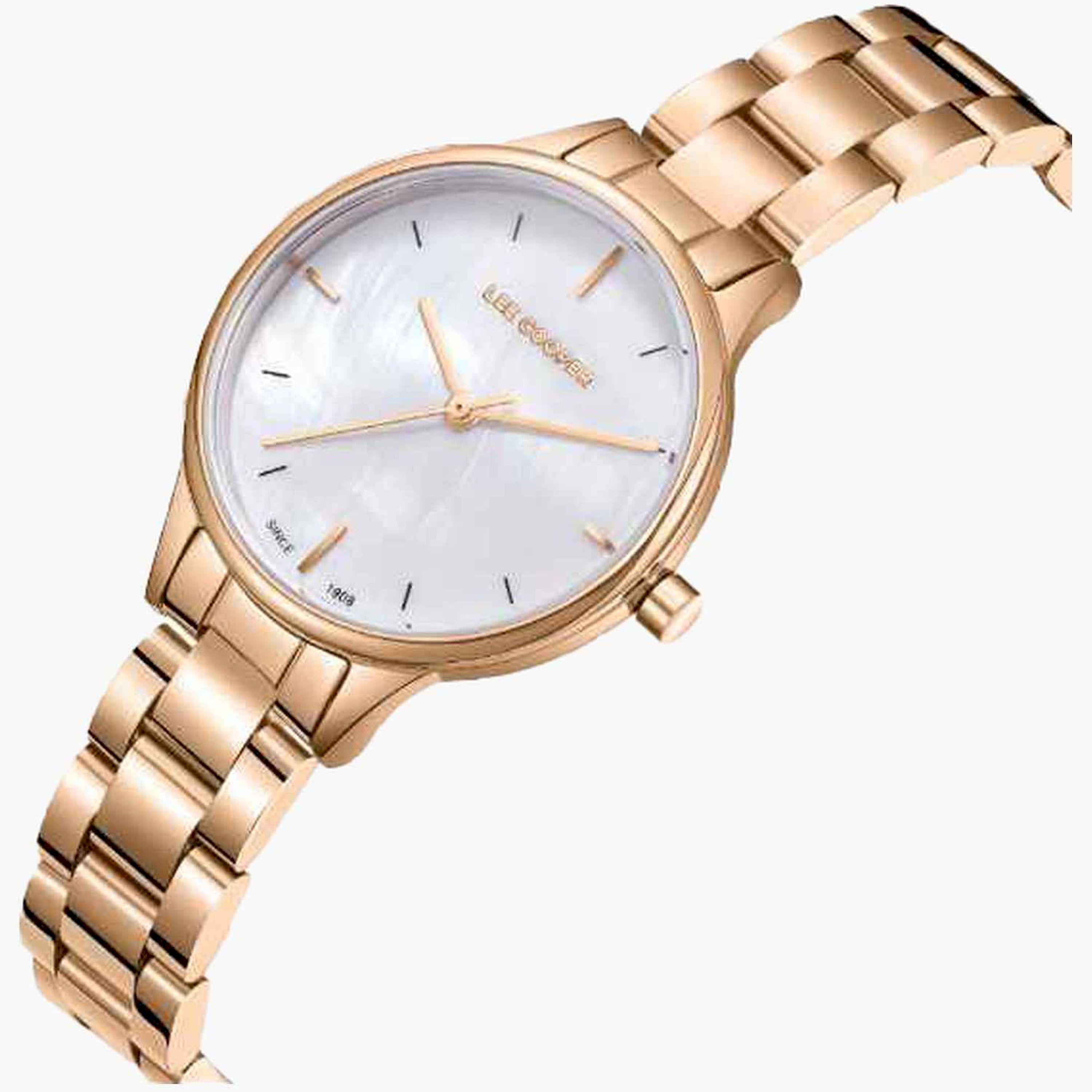 Lee Cooper Women's 30MM Gold Analog Metal Strap Watch | LC08080.420-women-watchesandjewellery-watches-image-2