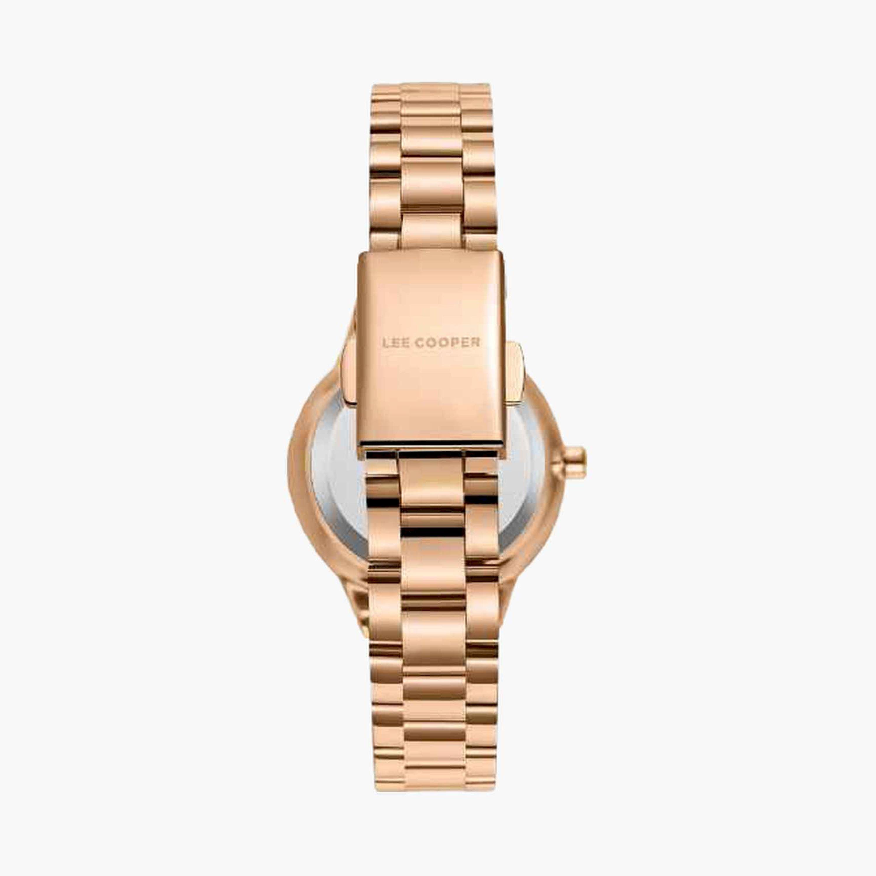 Lee Cooper Women's 30MM Gold Analog Metal Strap Watch | LC08080.420-women-watchesandjewellery-watches-image-4