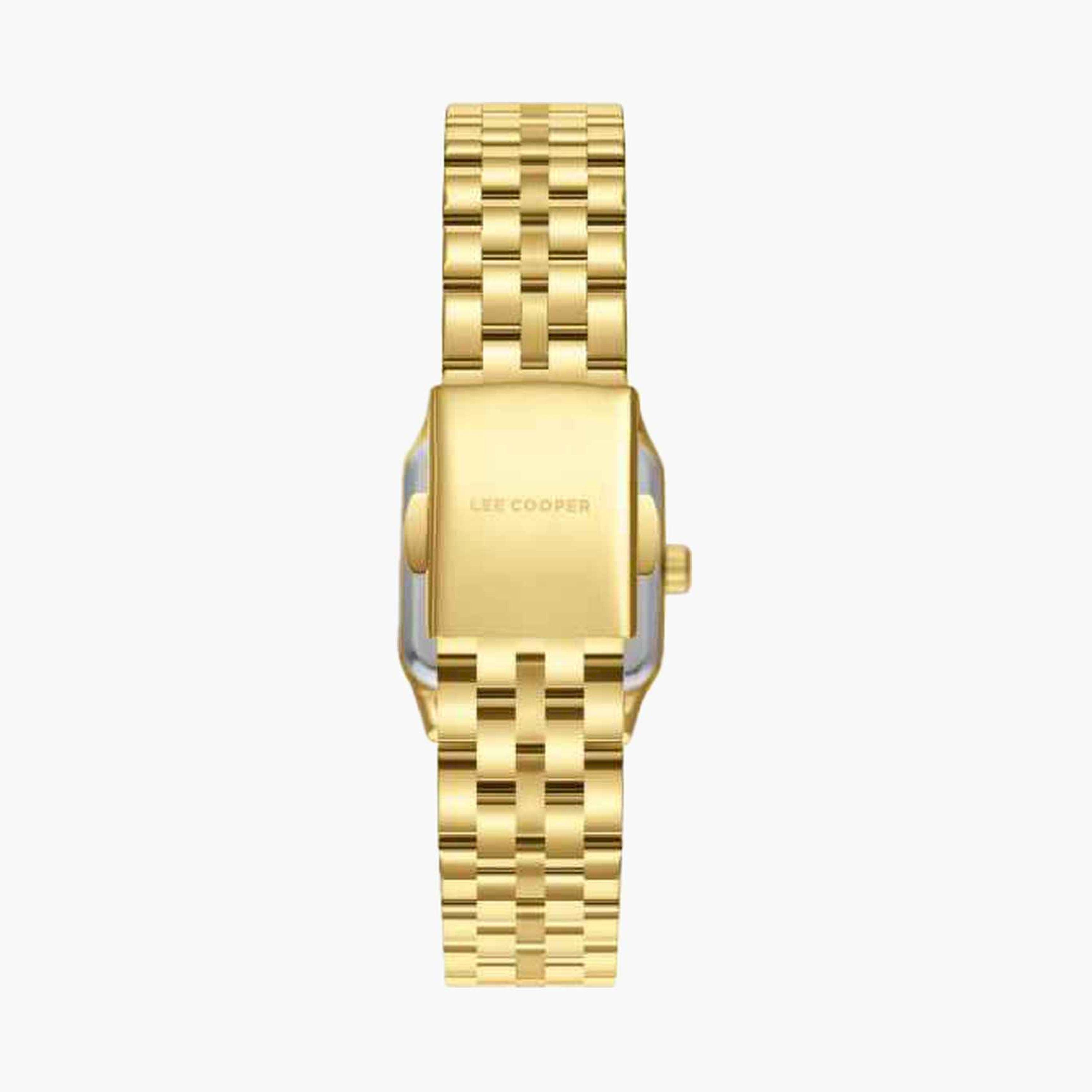 لي كوبر- ساعة تناظري سوار معدني للنساء 23مم لون ذهبي | LC08120.120-women-watchesandjewellery-watches-image-2