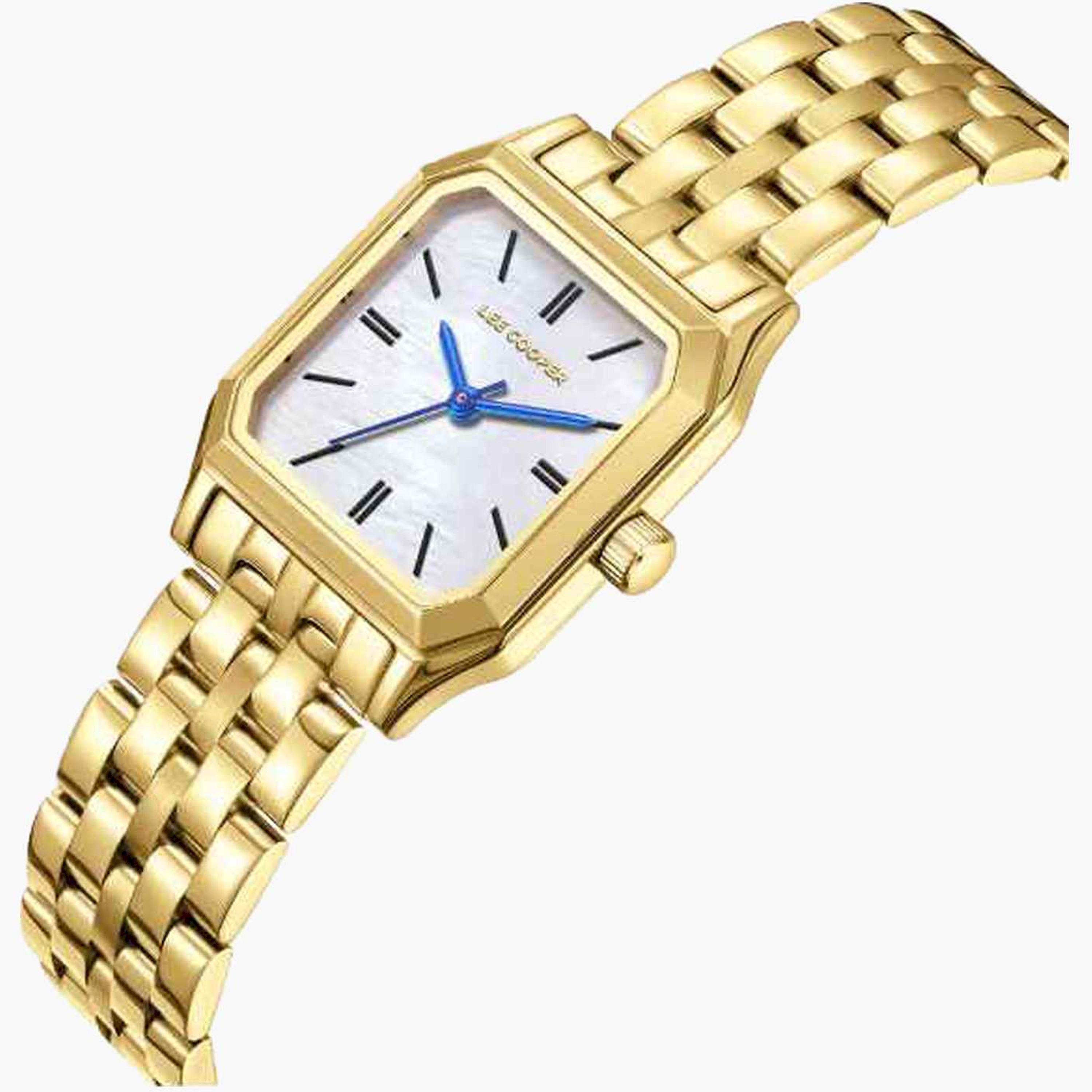 Lee Cooper Women's 23MM Gold Analog Metal Strap Watch | LC08120.120-women-watchesandjewellery-watches-image-4