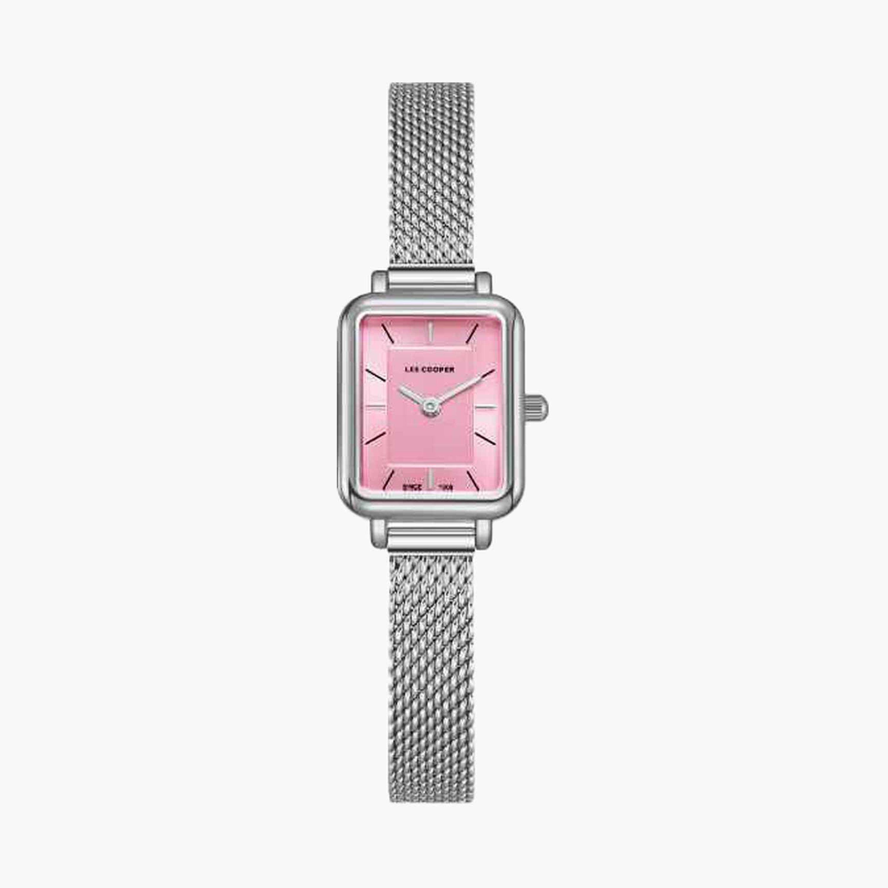 Lee Cooper Women's 17MM Silver Analog Stainless Steel Strap Watch | LC08086.380-women-watchesandjewellery-watches-image-1