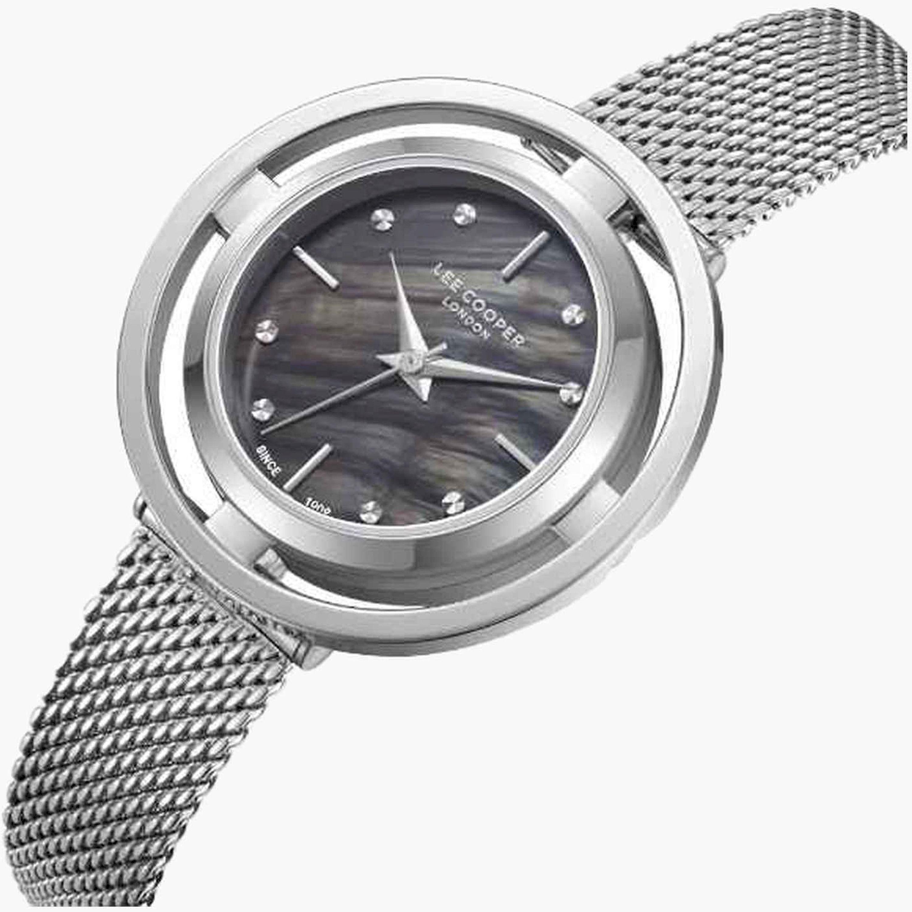 لي كوبر- ساعة تناظري للنساء 32مم لون فضي | LC08052.350-women-watchesandjewellery-watches-image-2