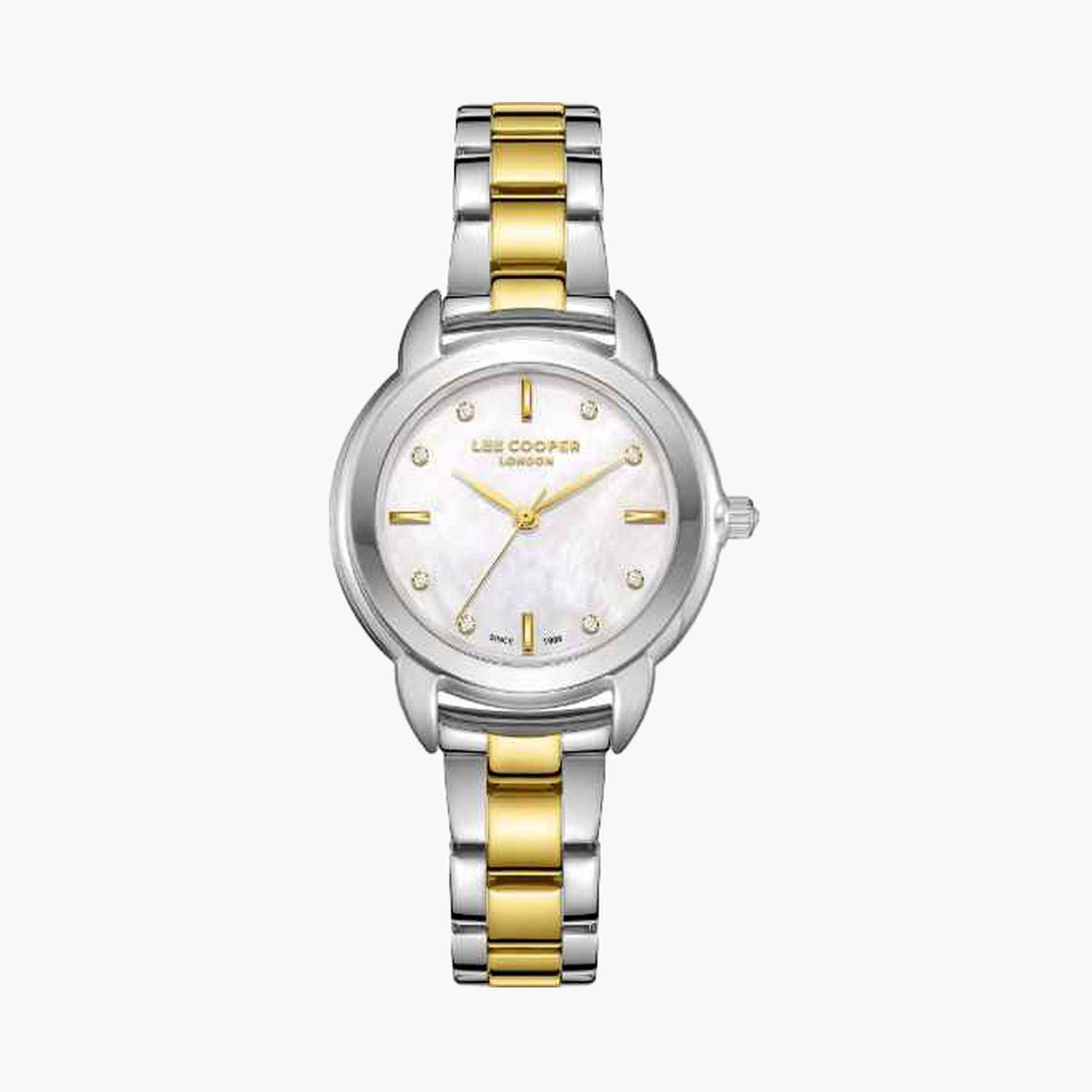 لي كوبر- ساعة تناظري سوار معدني للنساء 32مم متعددة الألوان | LC08024.220-women-watchesandjewellery-watches-image-1