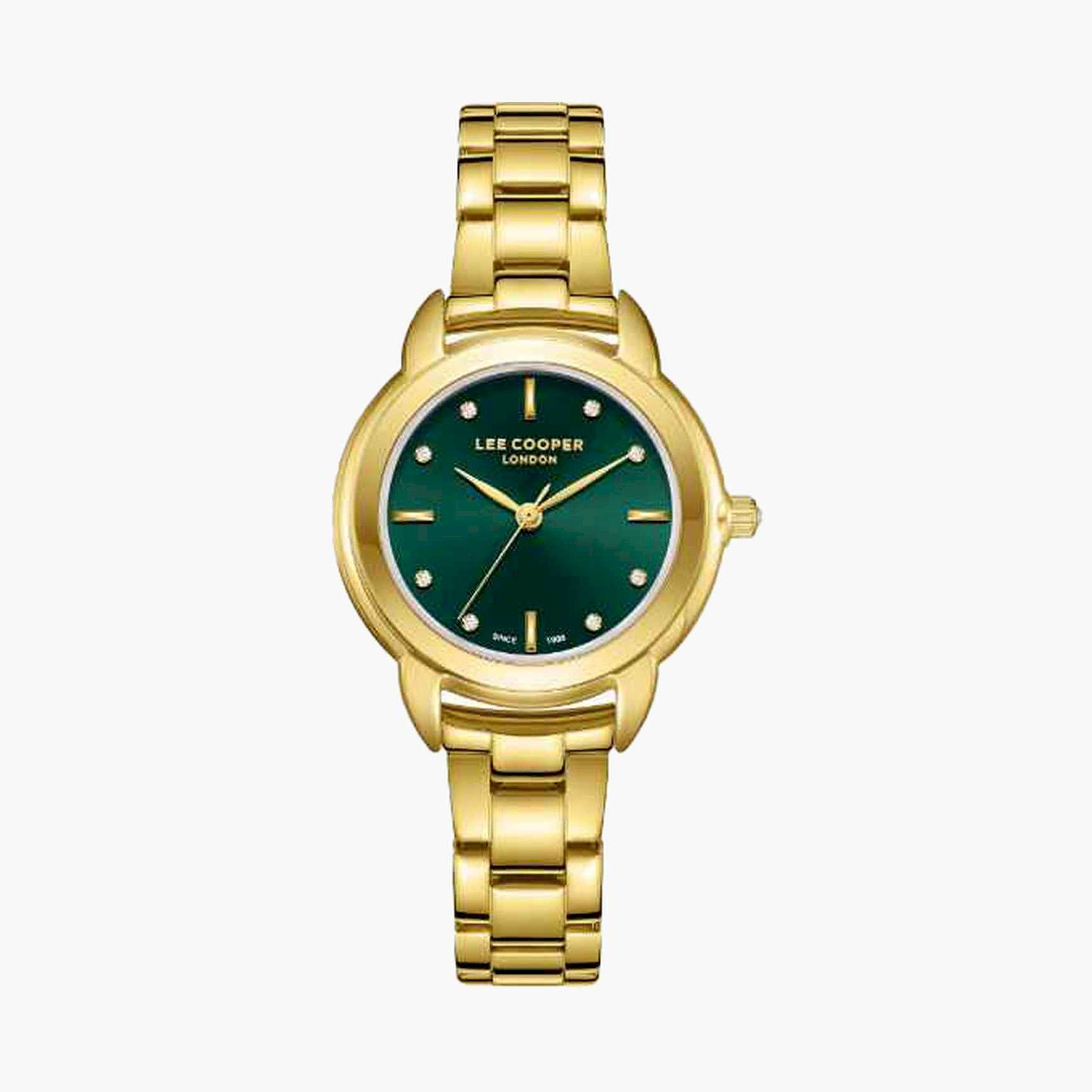 Lee Cooper Women's 32MM Gold Analog Metal Strap Watch | LC08024.170-women-watchesandjewellery-watches-image-1