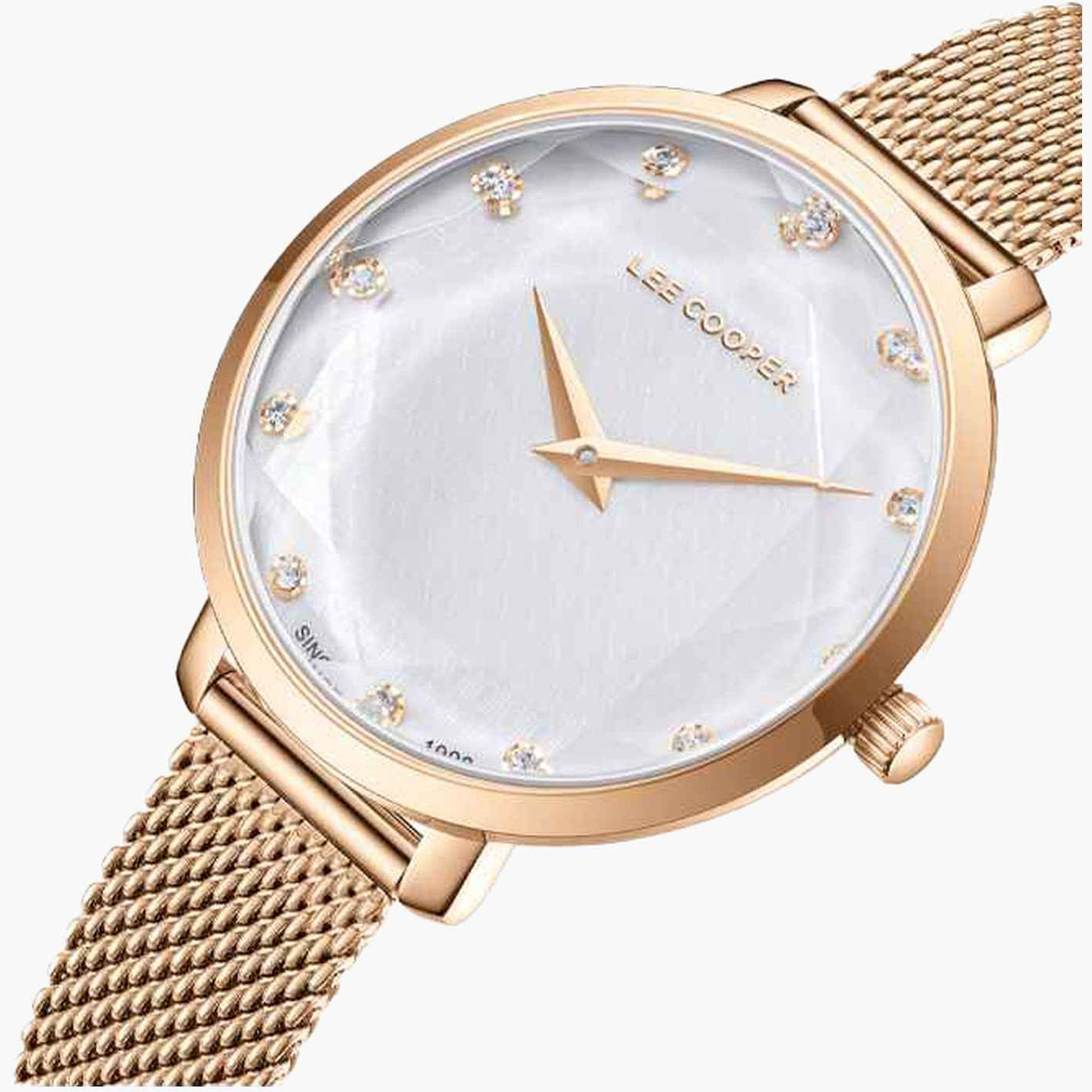 Lee Cooper Women's 33MM Gold Analog Stainless Steel Strap Watch | LC08078.420-women-watchesandjewellery-watches-image-5
