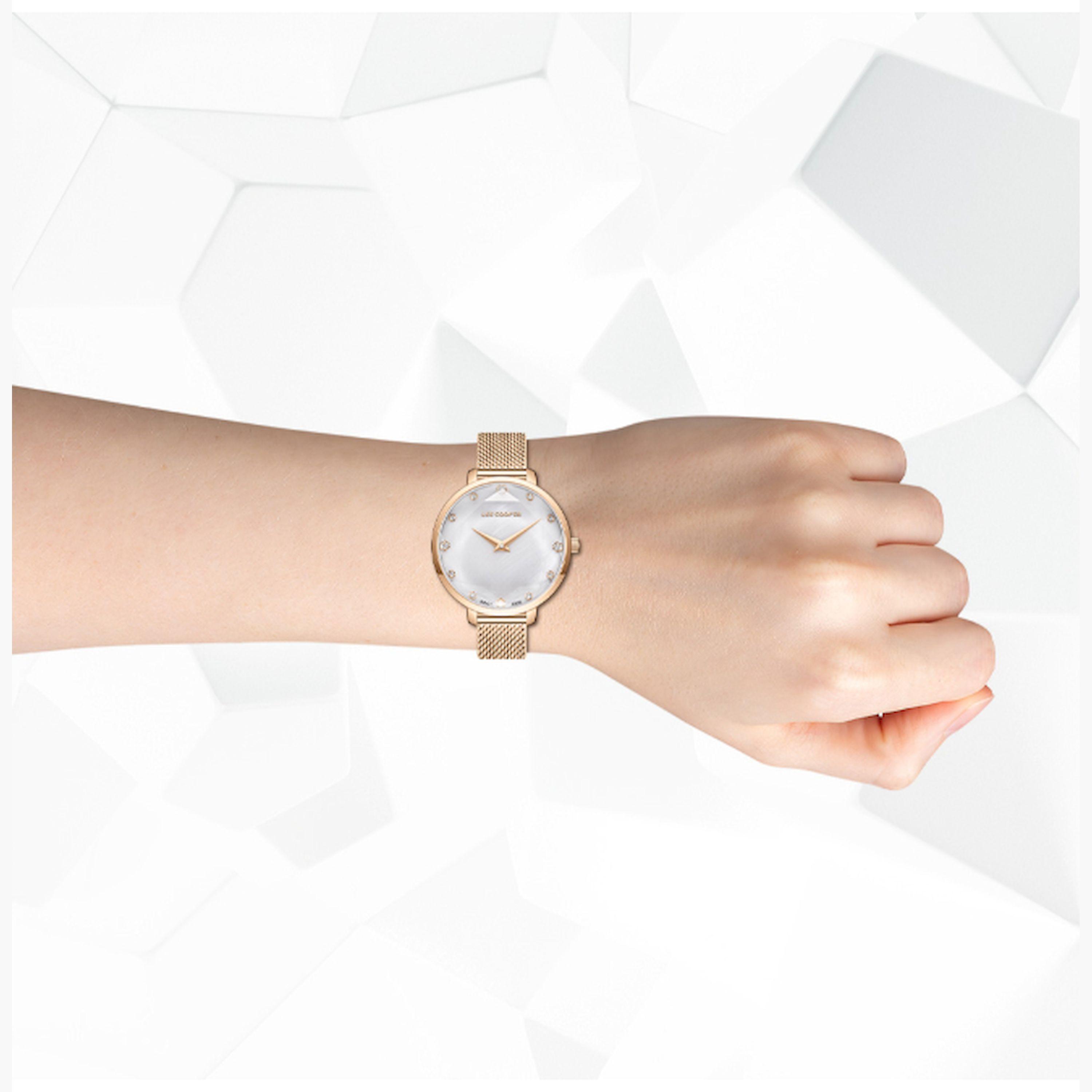 Lee Cooper Women's 33MM Gold Analog Stainless Steel Strap Watch | LC08078.420-women-watchesandjewellery-watches-image-8