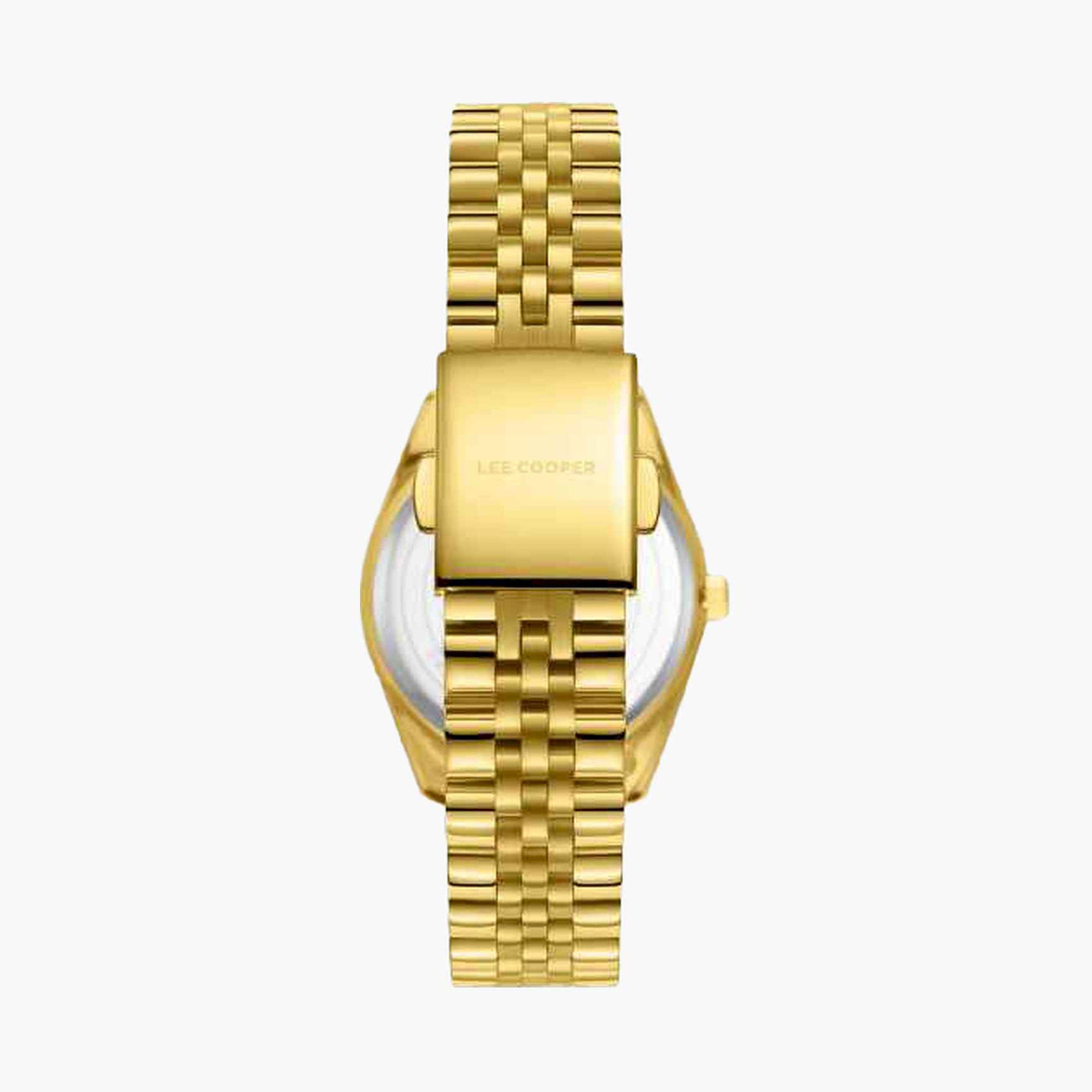 Lee Cooper Women's 32MM Gold Analog Metal Strap Watch | LC08102.270-women-watchesandjewellery-watches-image-4