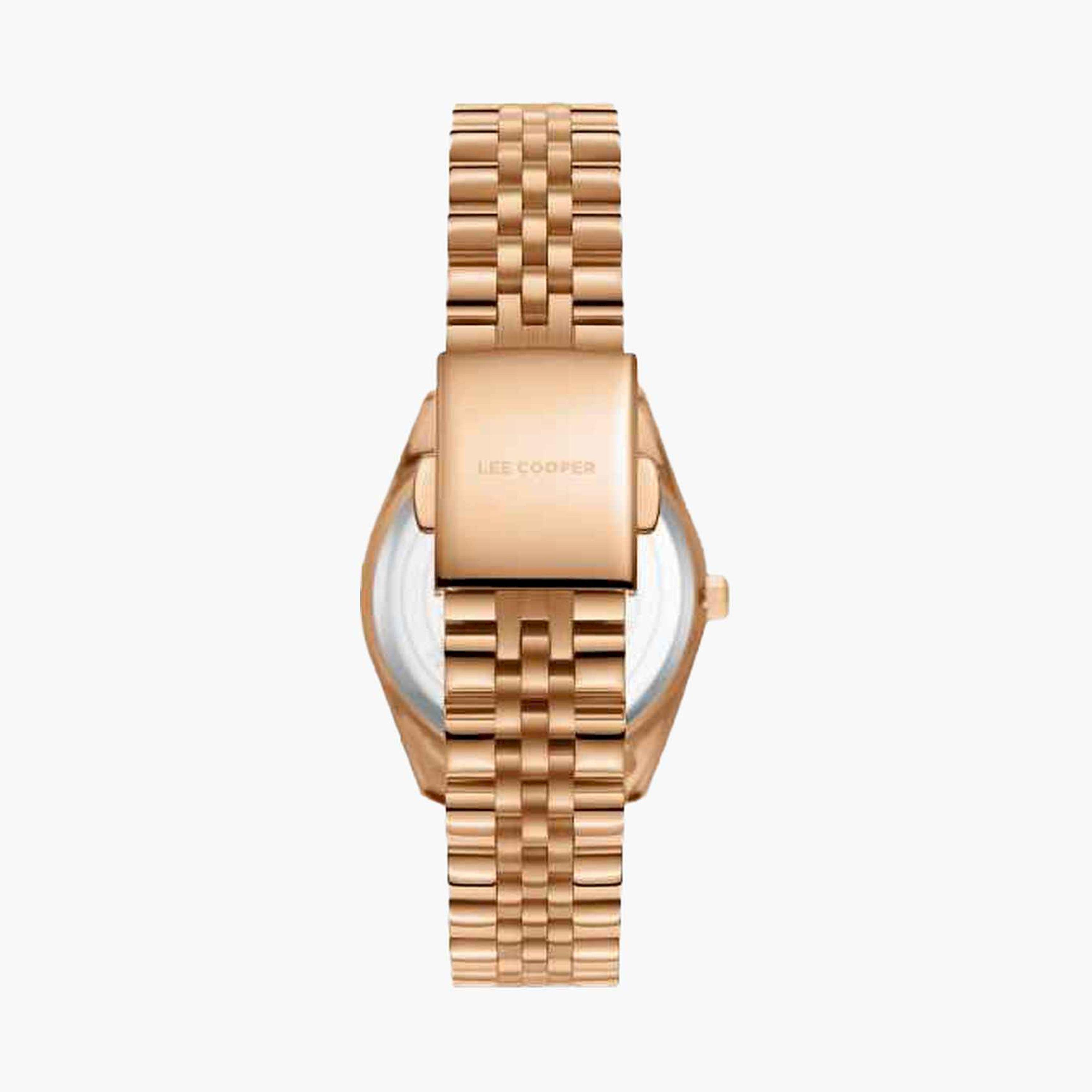 Lee Cooper Women's 32MM Gold Analog Metal Strap Watch | LC08102.430-women-watchesandjewellery-watches-image-4