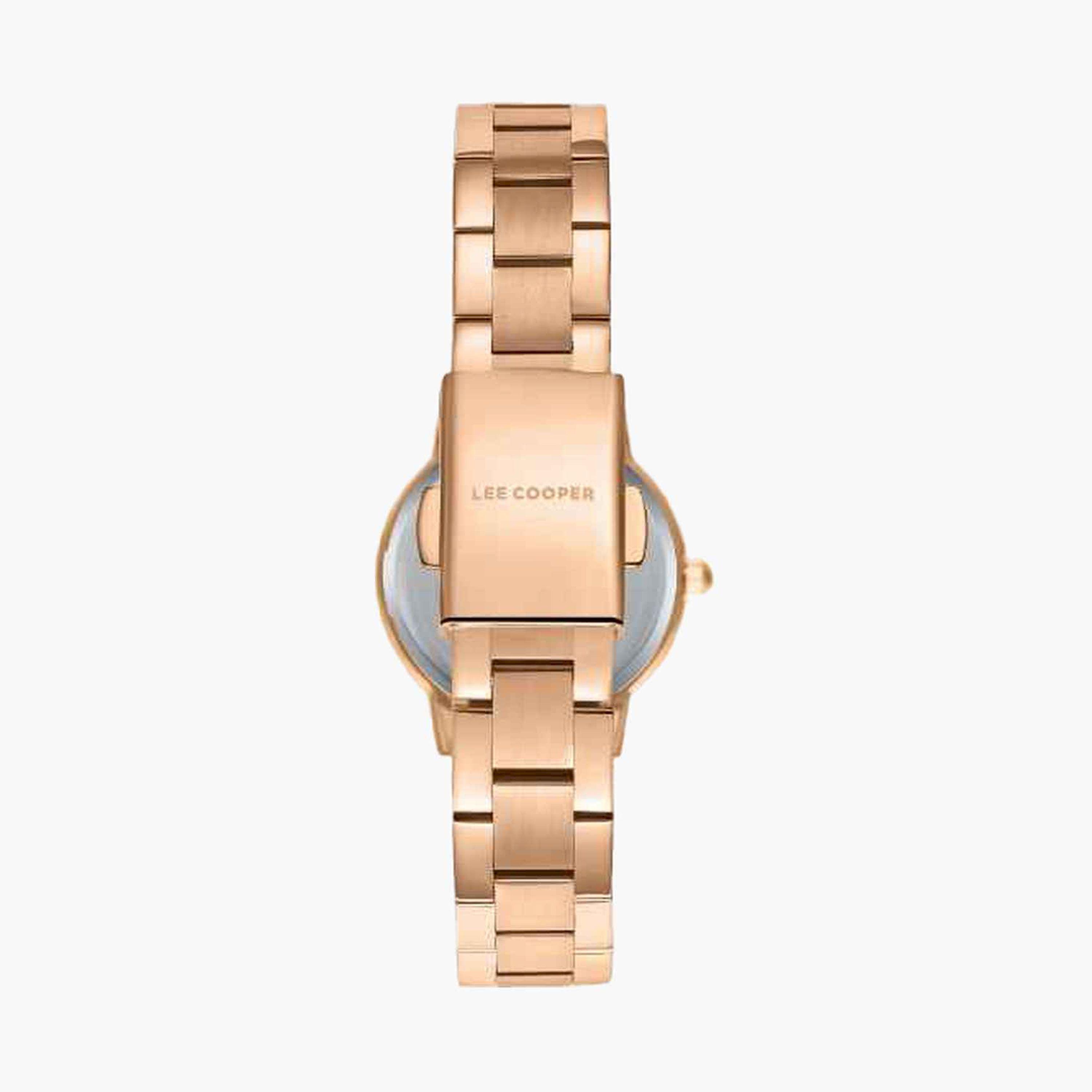 لي كوبر- ساعة تناظري سوار معدني للنساء 26مم لون ذهبي | LC08098.490-women-watchesandjewellery-watches-image-4